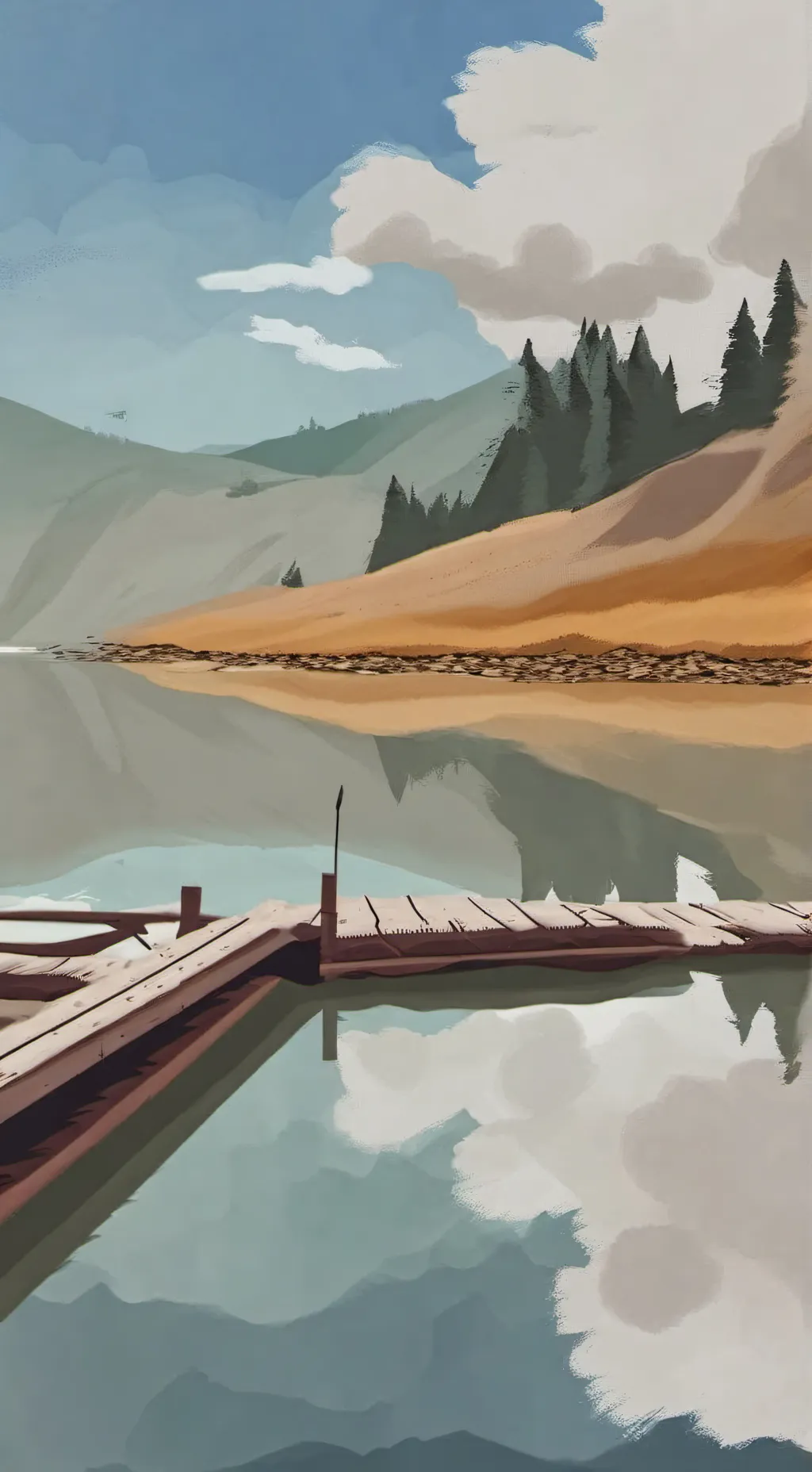 ai character: pochita background