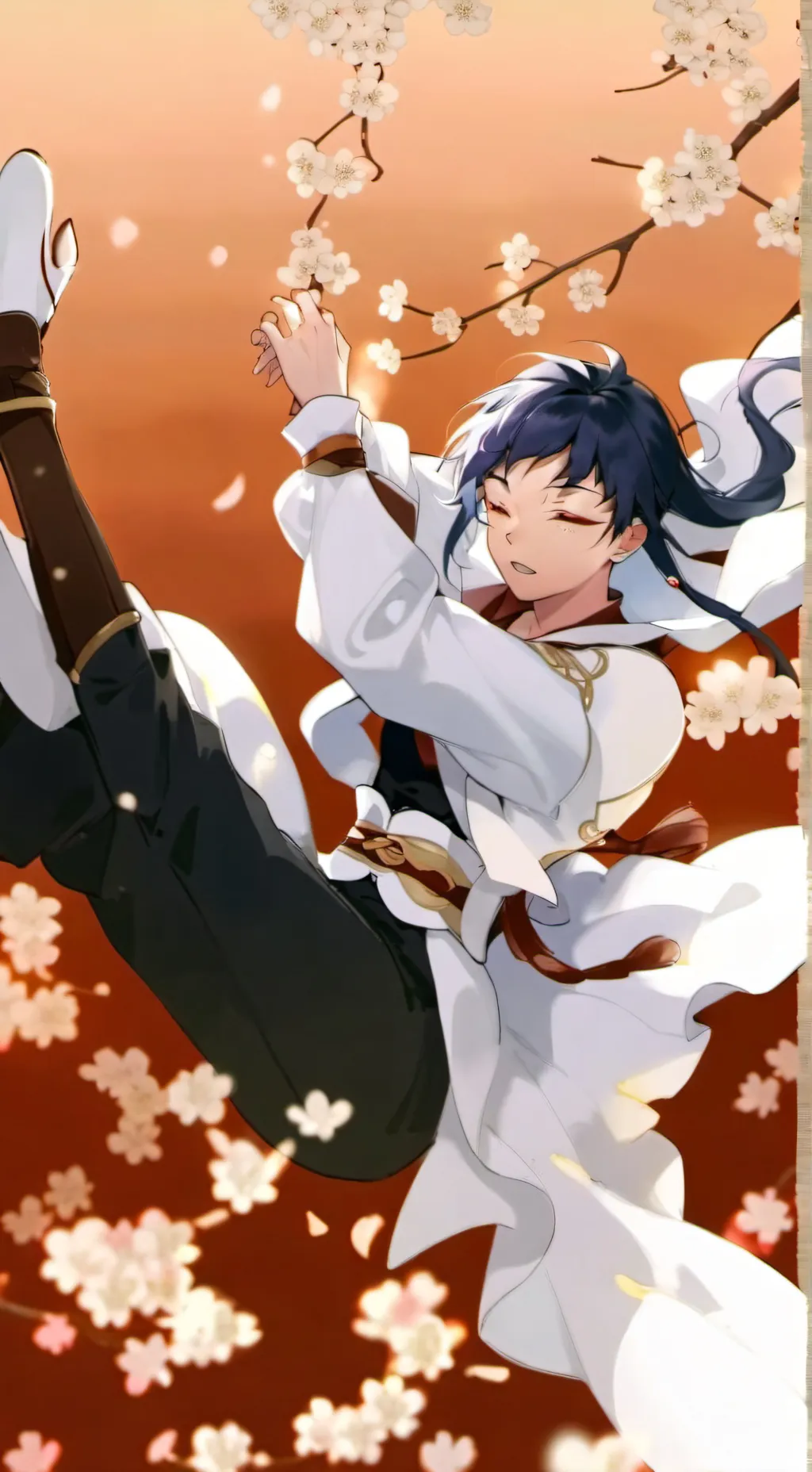 ai character: Issac  background