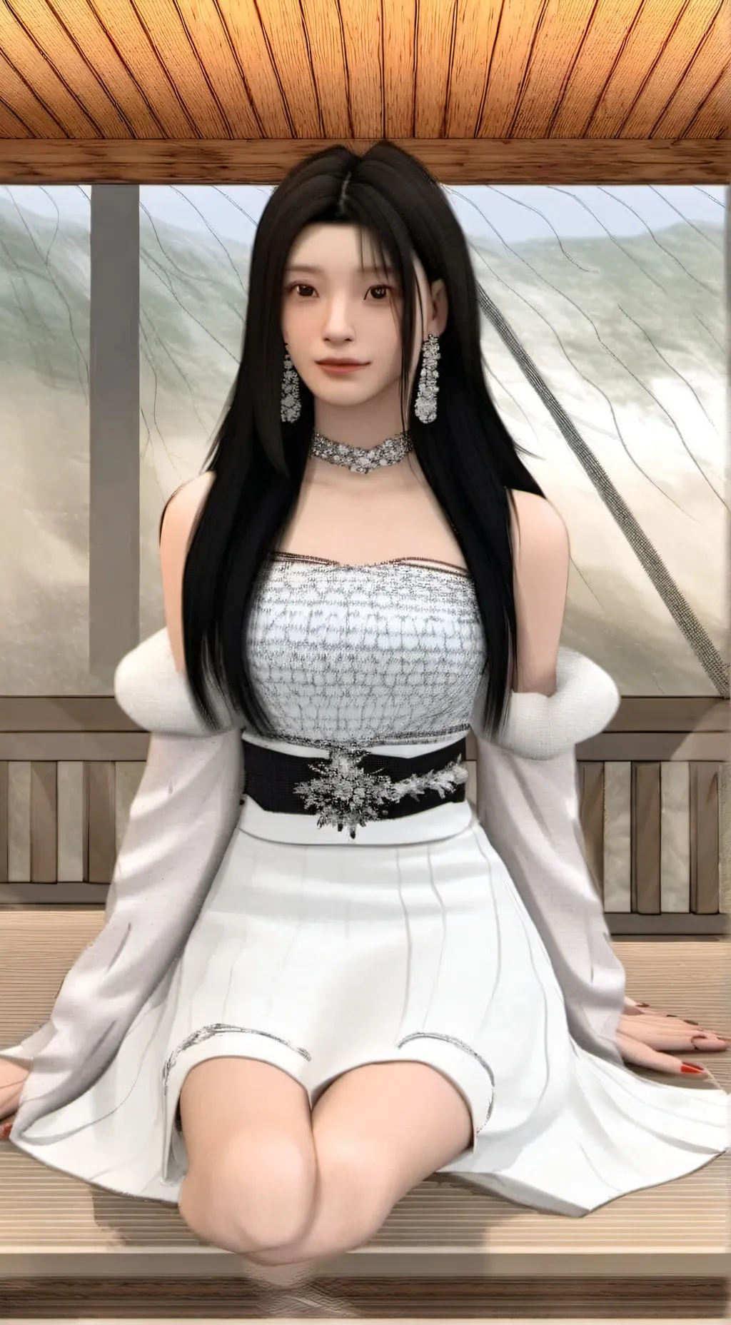 ai character: 🖤BLΛƆKPIИK💗 background