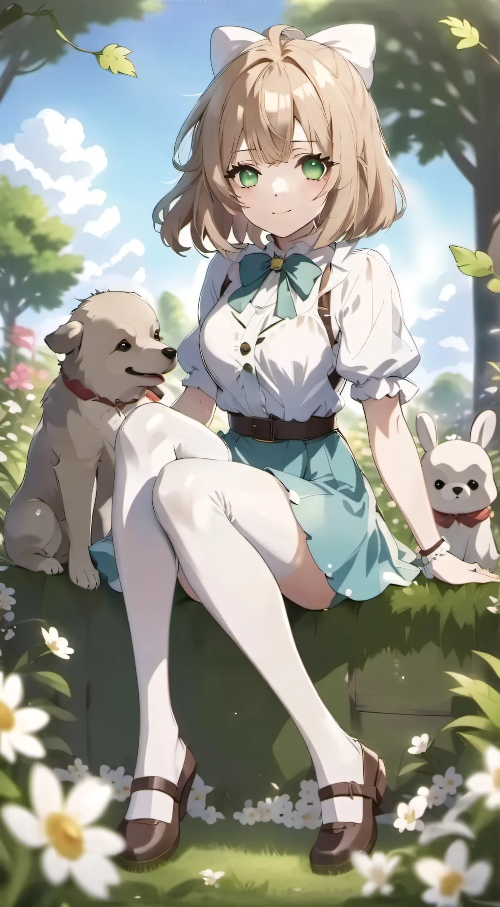 ai character: holly background