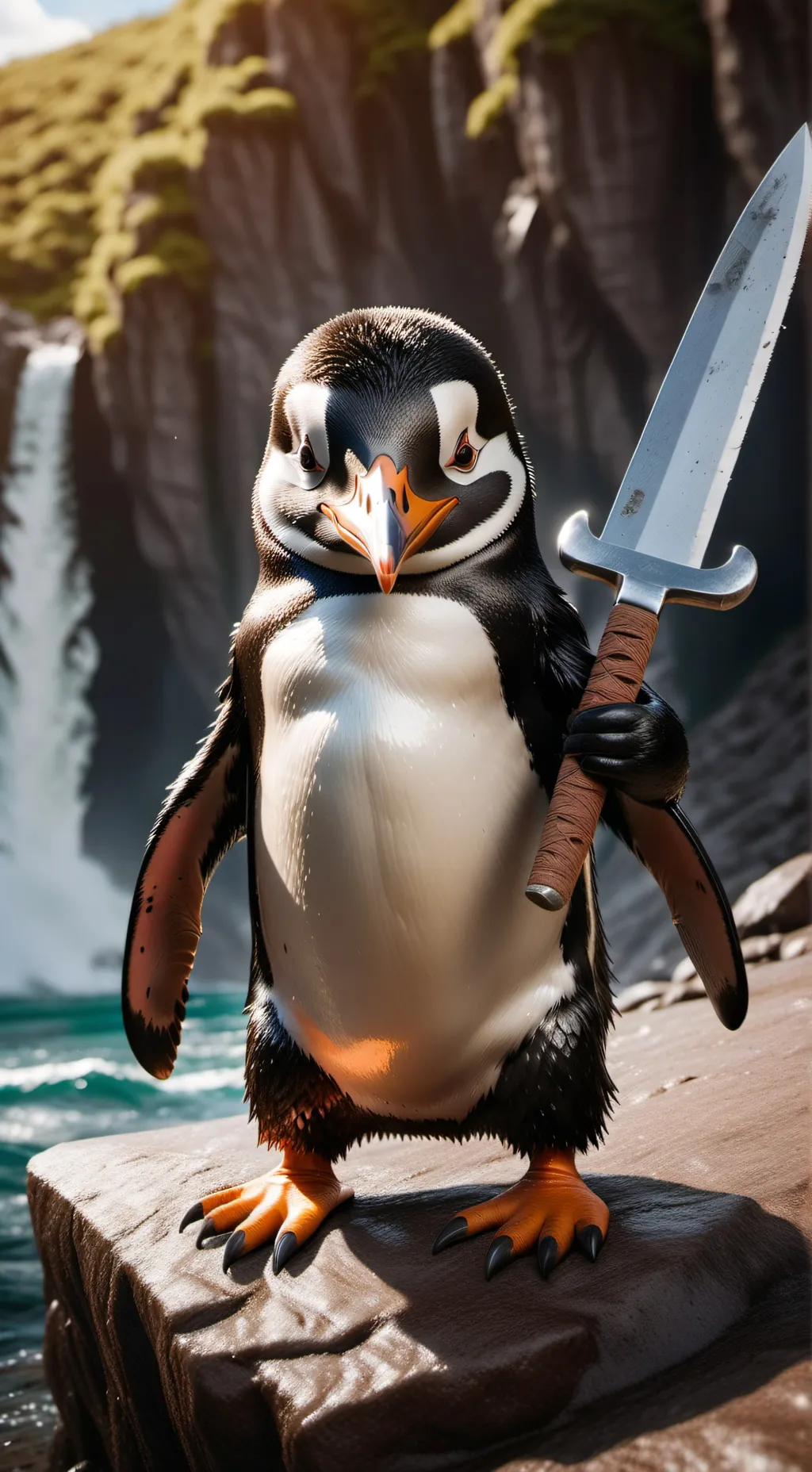 ai character: protege el cerro background