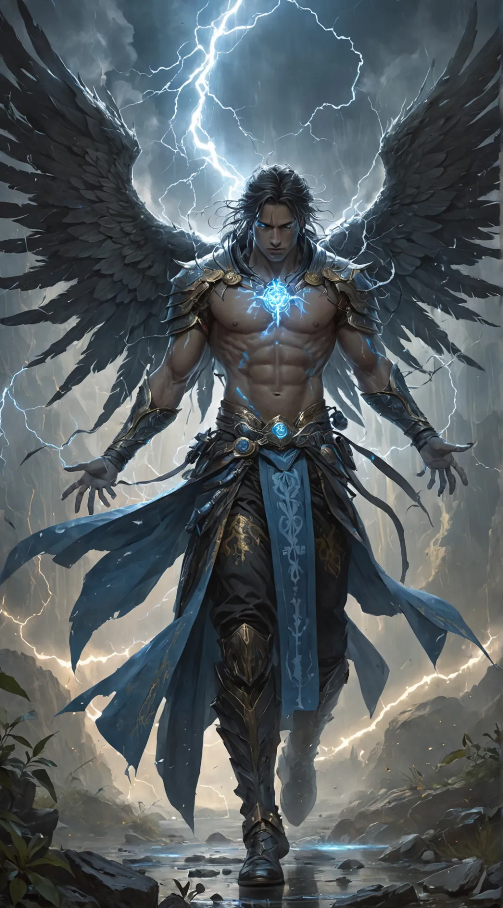 ai character: Raphael background