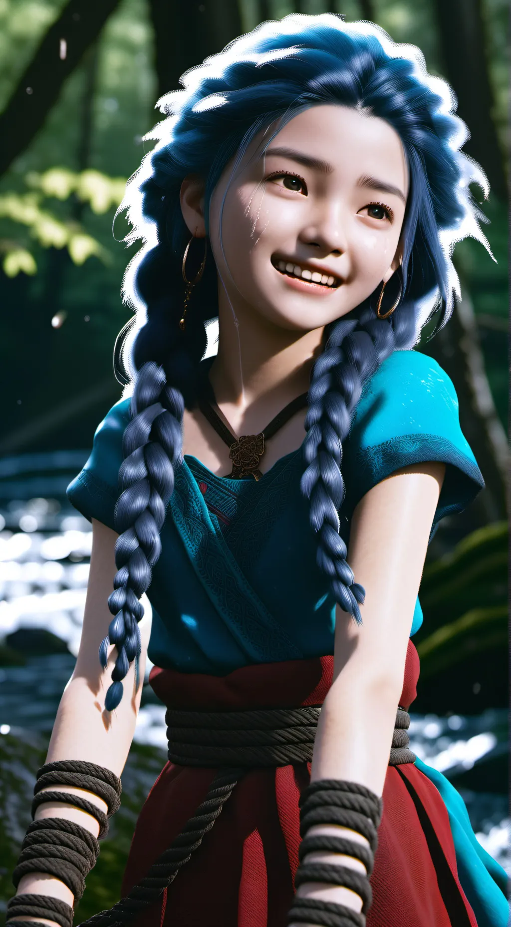 ai character: dina background