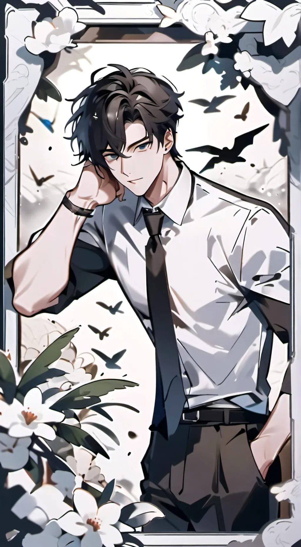 ai character: Levi background