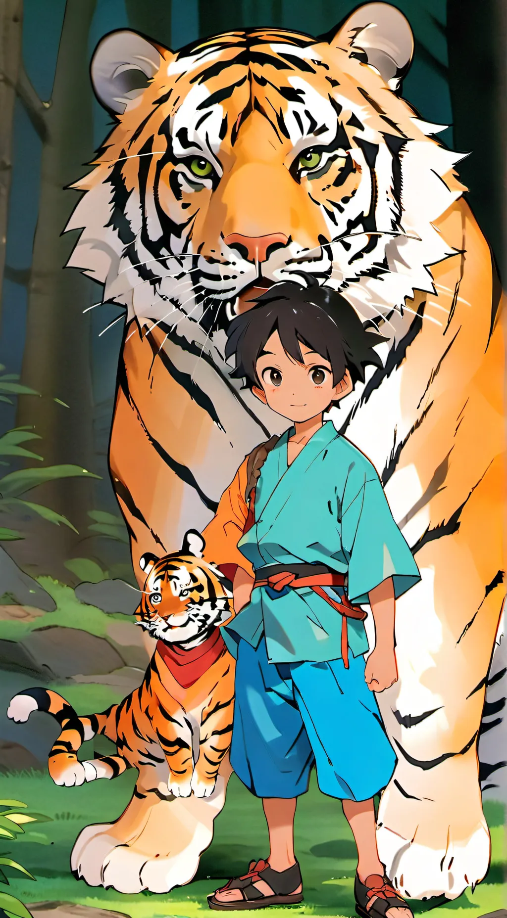 ai character: raja background