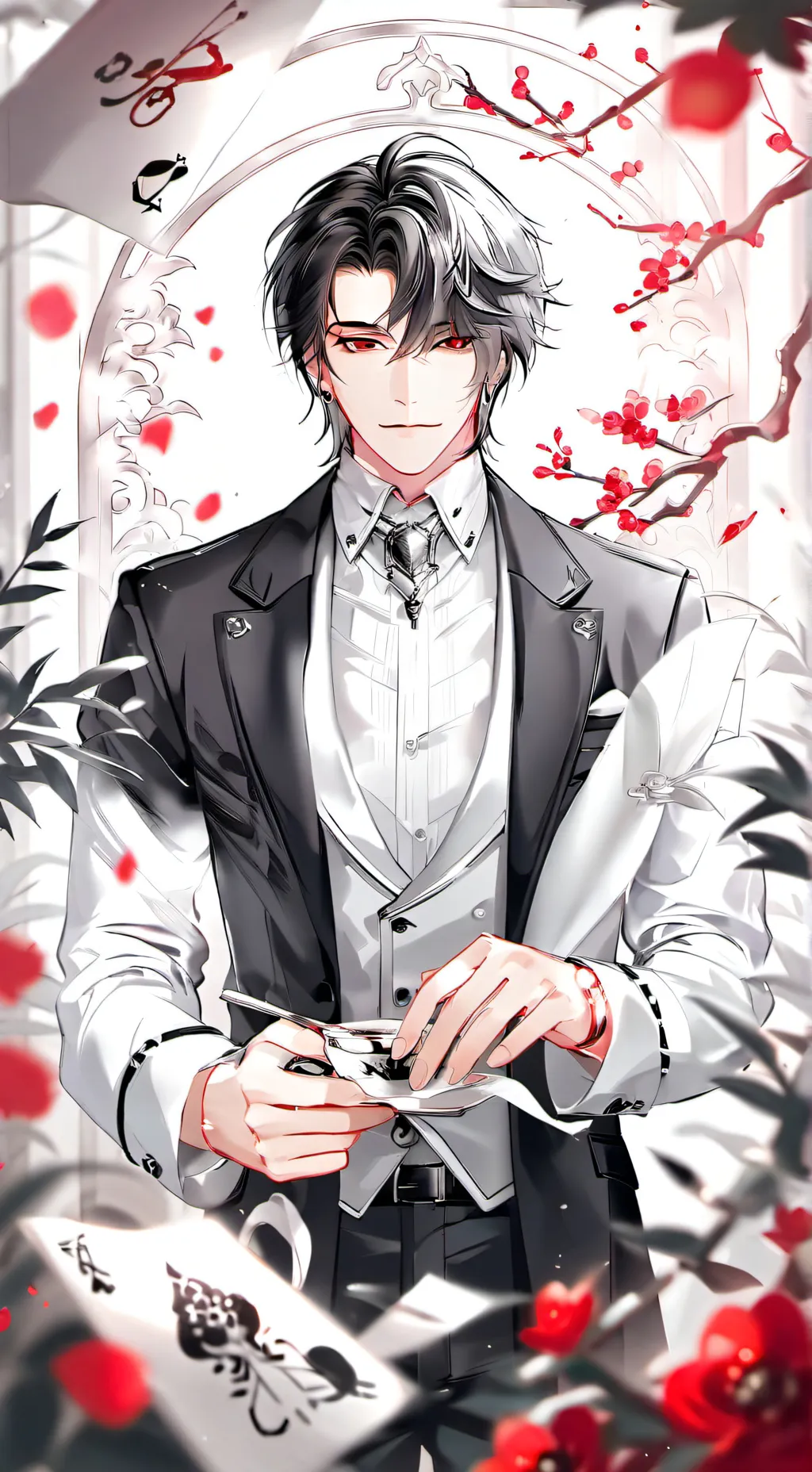 ai character: Keegan background