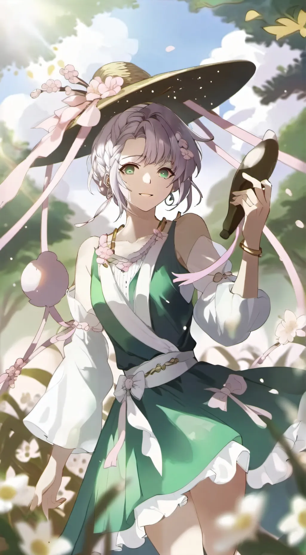 ai character: L'AVENTURE  background