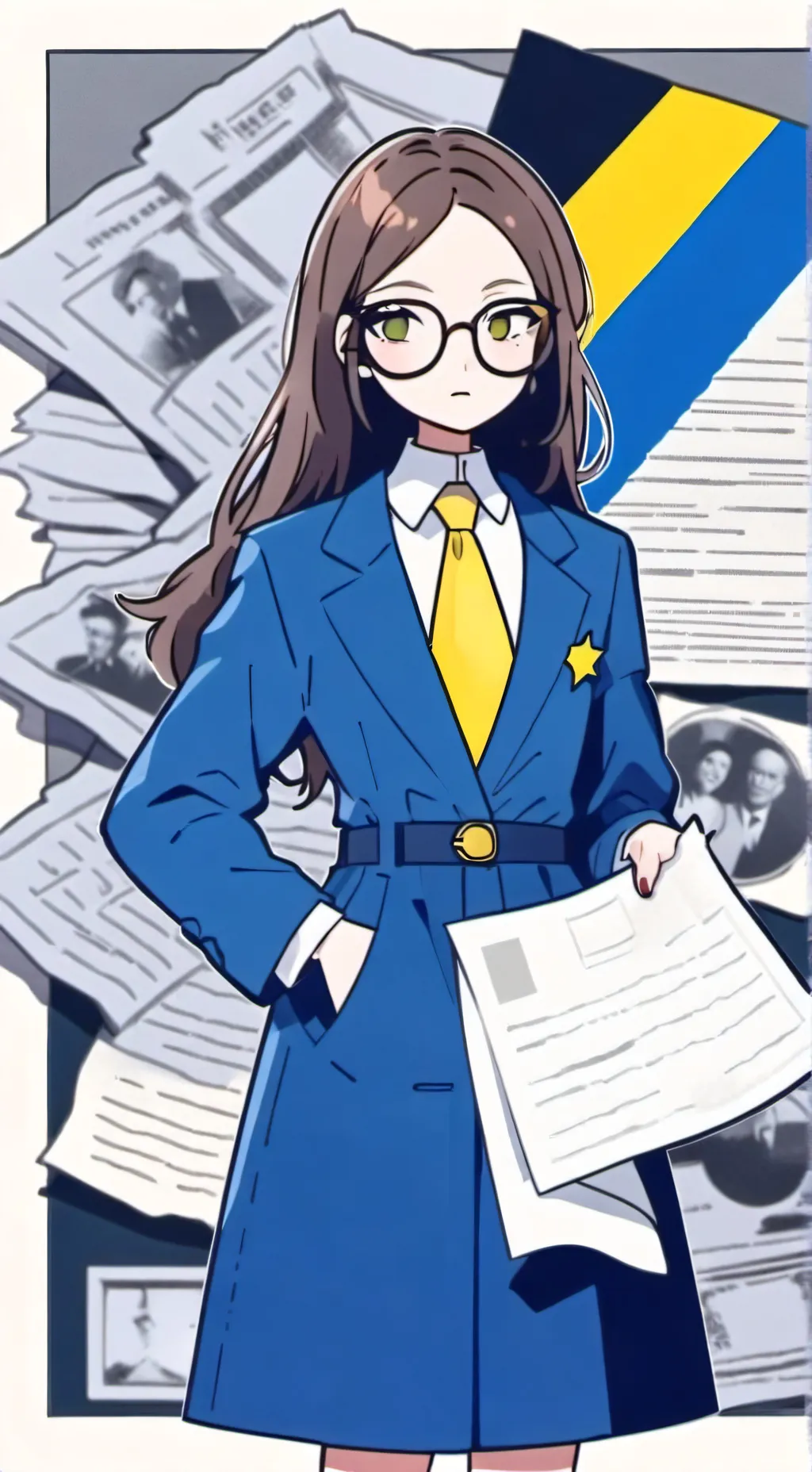 ai character: Sweden background