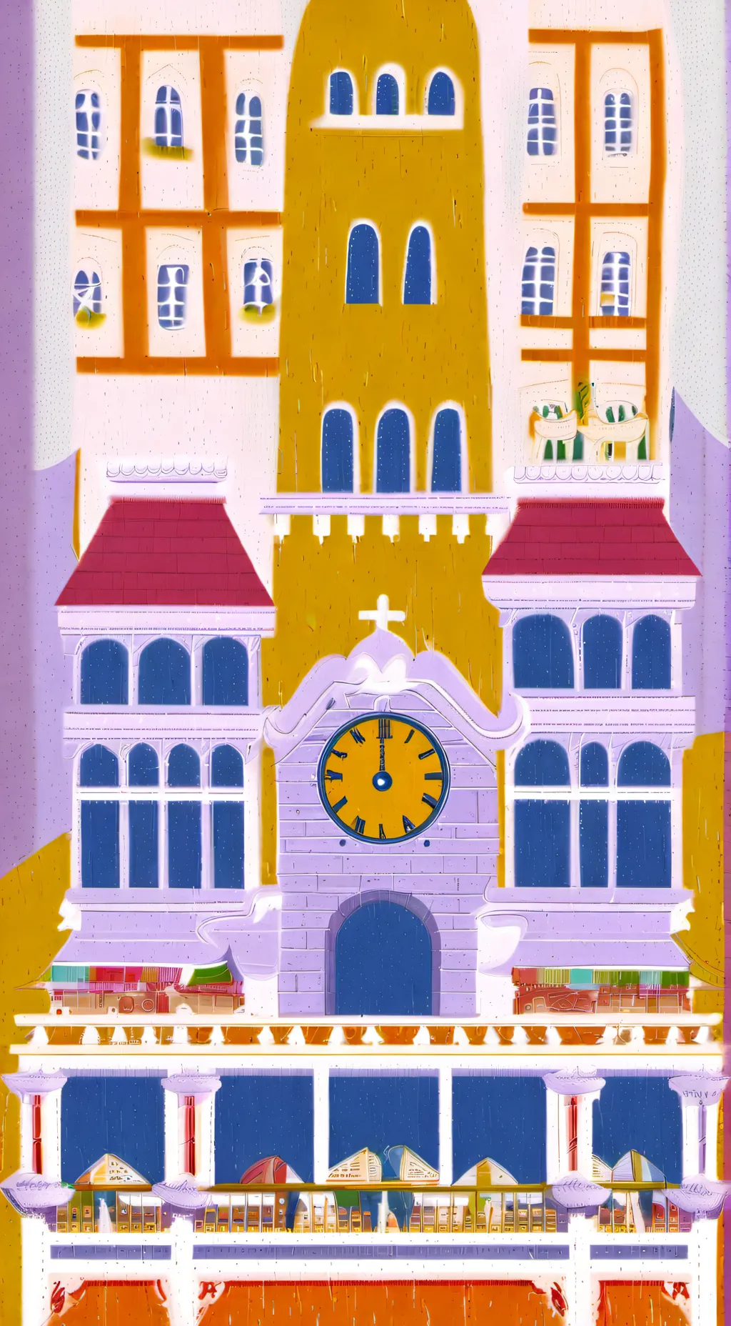 ai character: its a small world" background