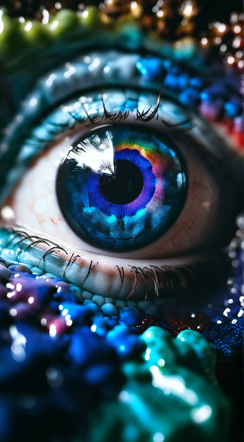 ai character: Eye Color background