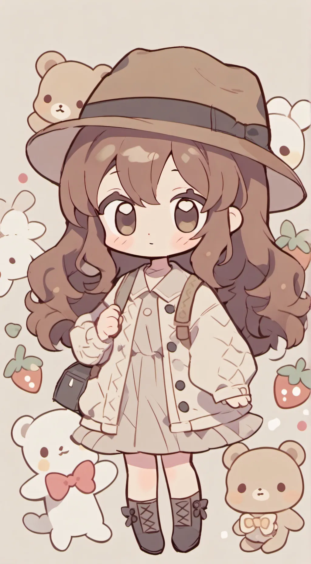 ai character: lucy (retake) background