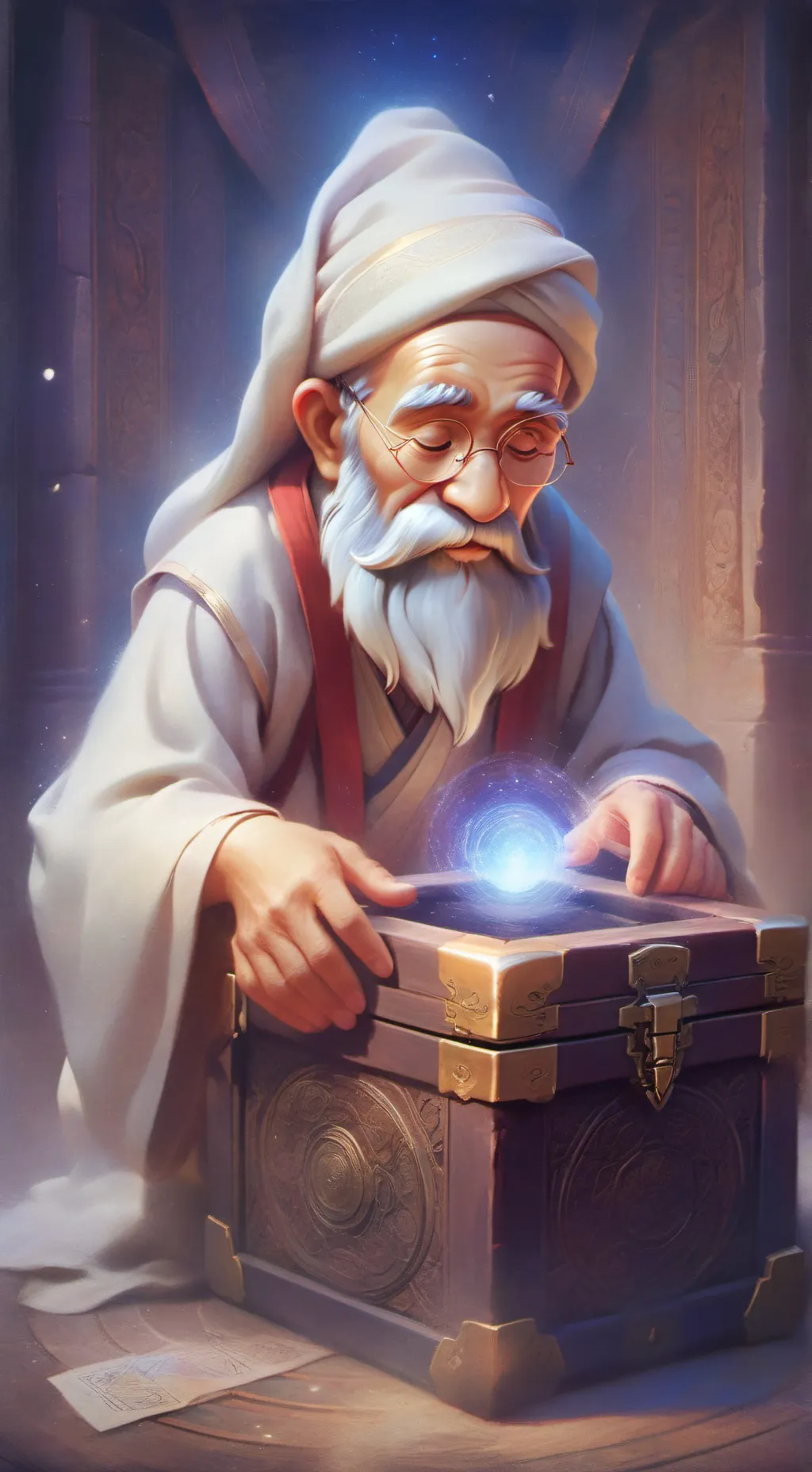 ai character: mestre fu ladybug background