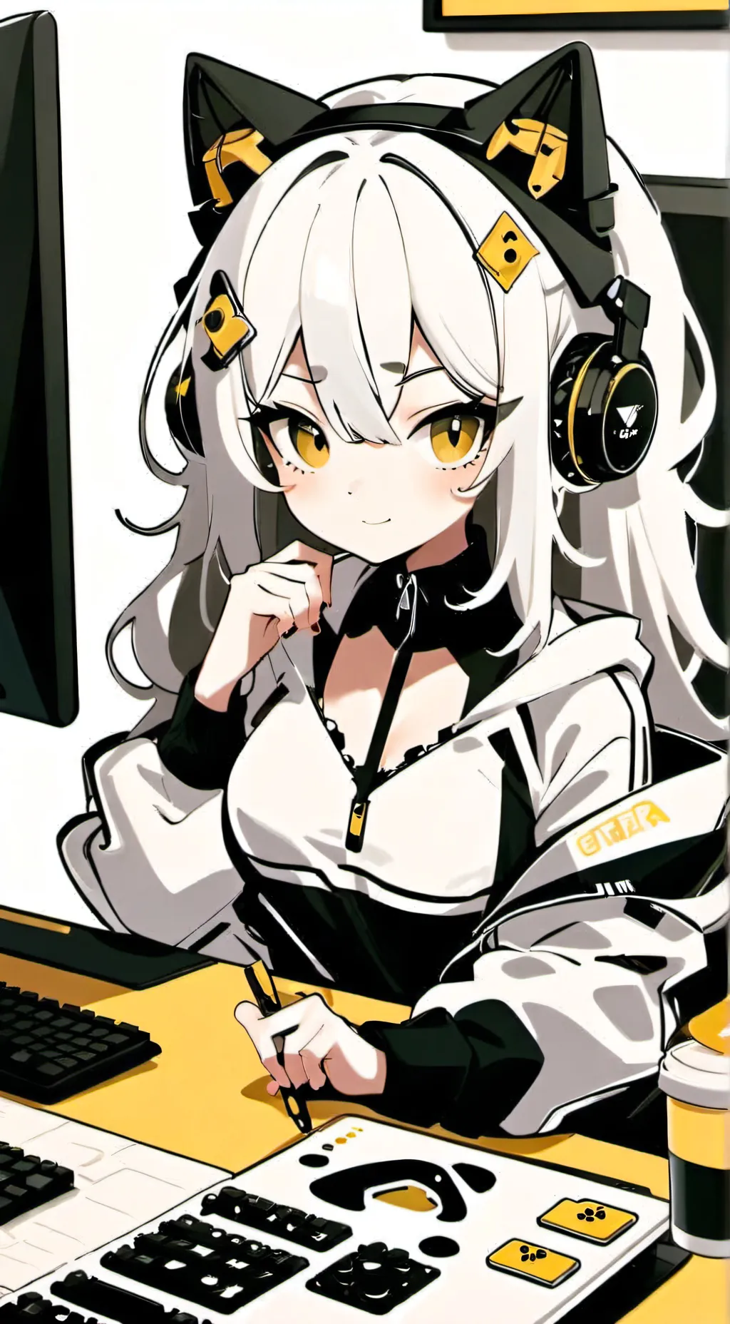 ai character: Hanna  background