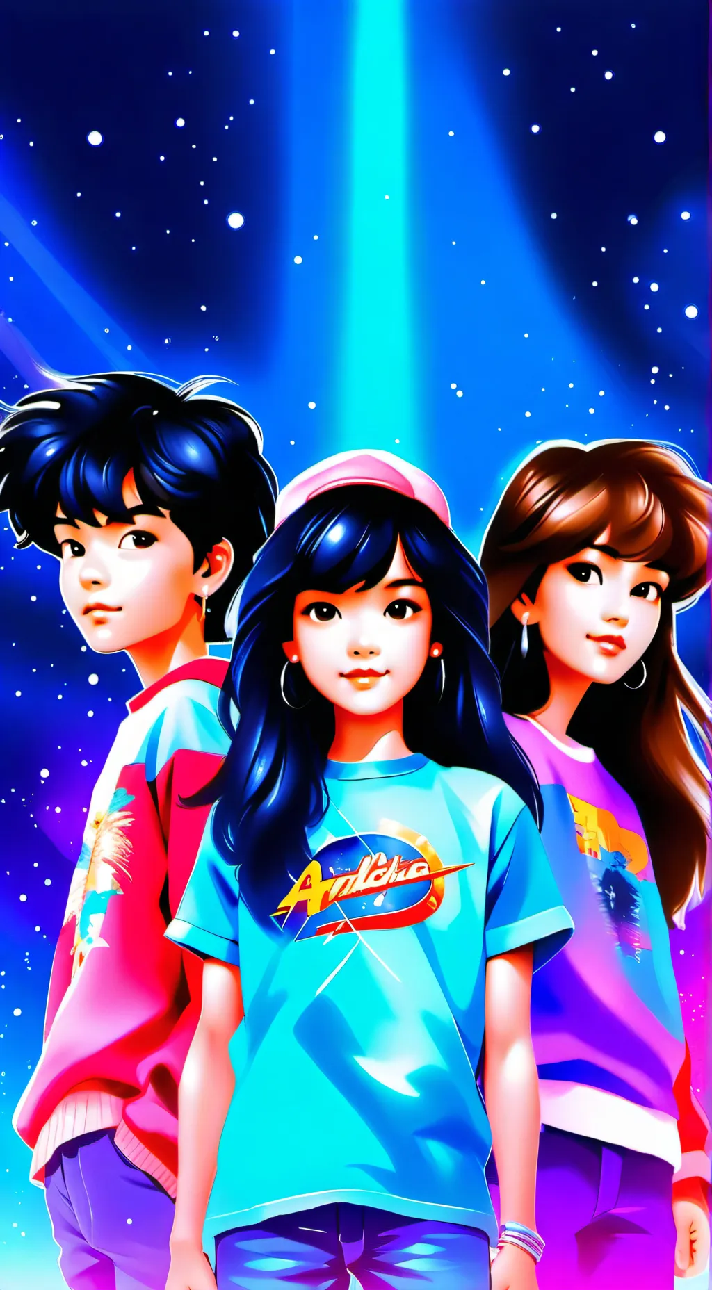 ai character: kids Incorporated background