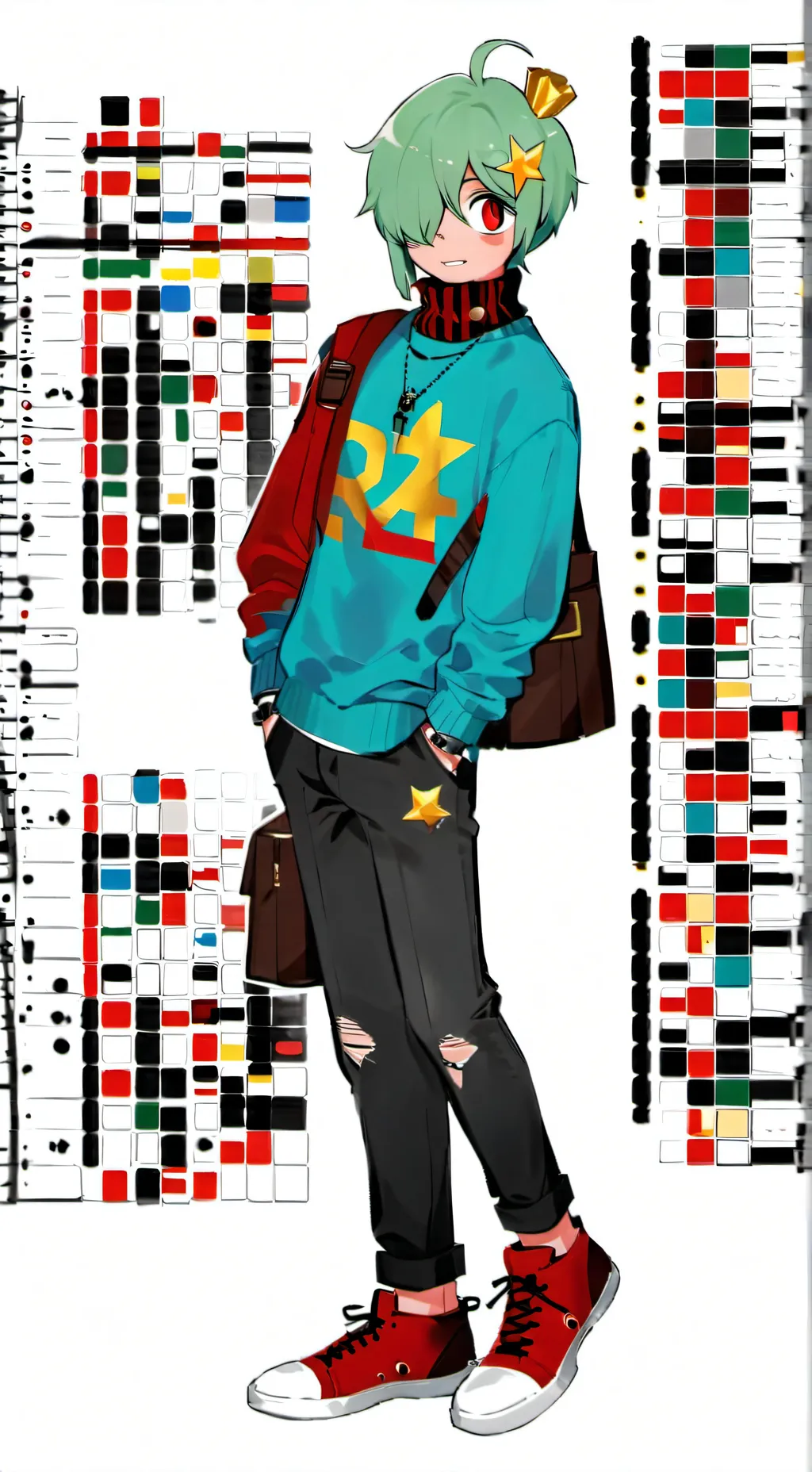 ai character: Saply Seedly background