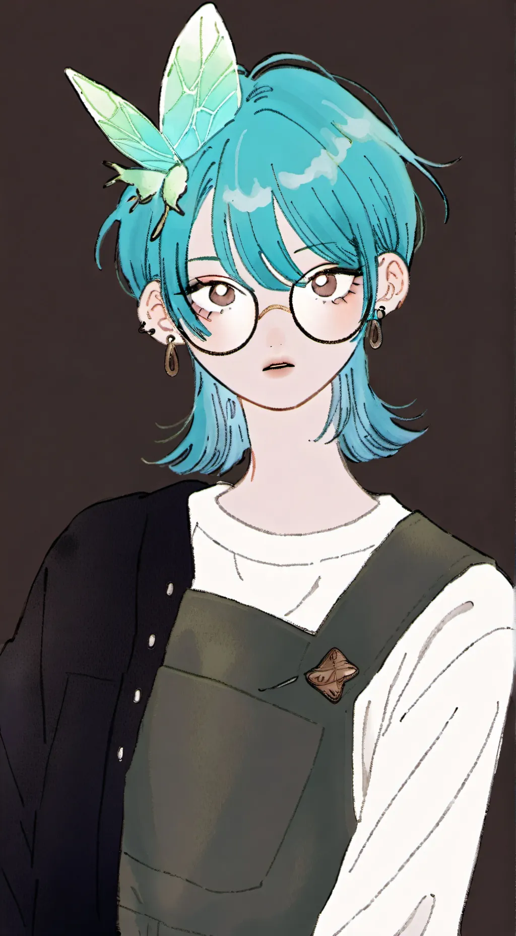 ai character: Aurora background