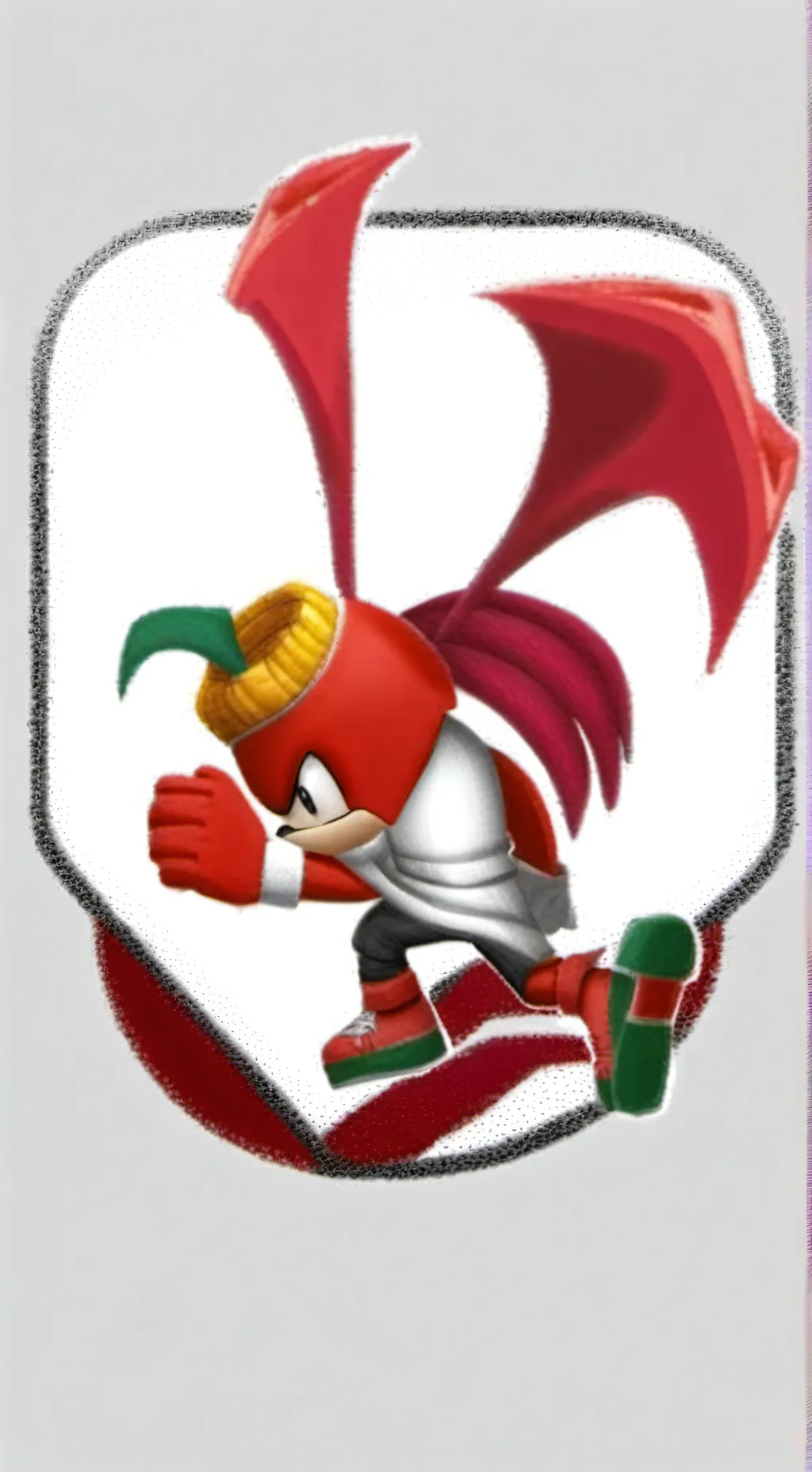 ai character: knuckles series background