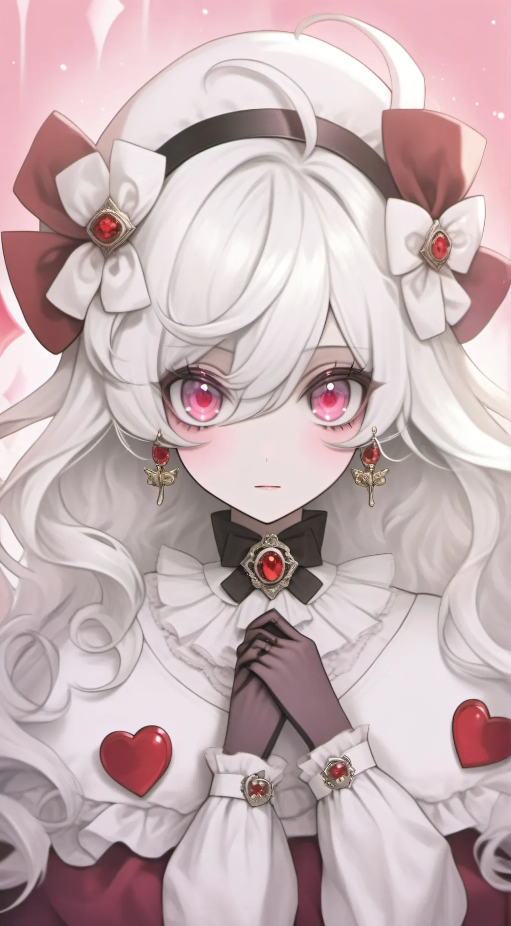 ai character: HH ur Velvette! background