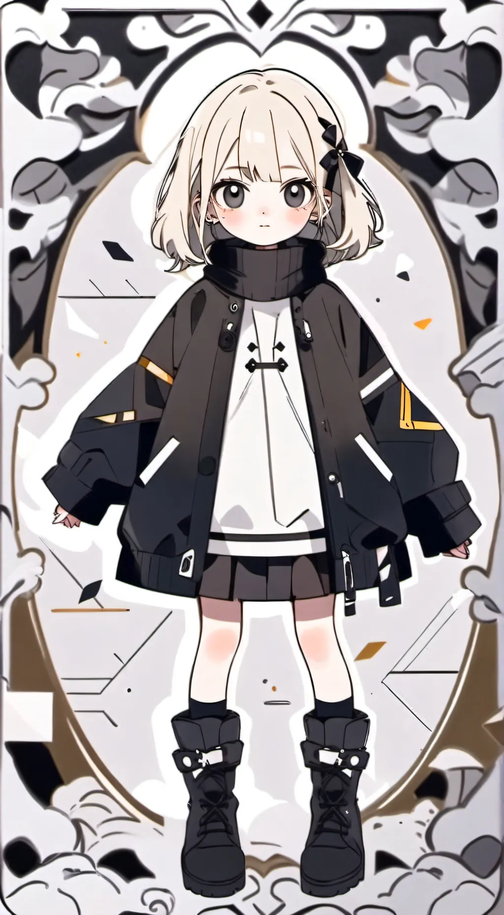 ai character: axe background