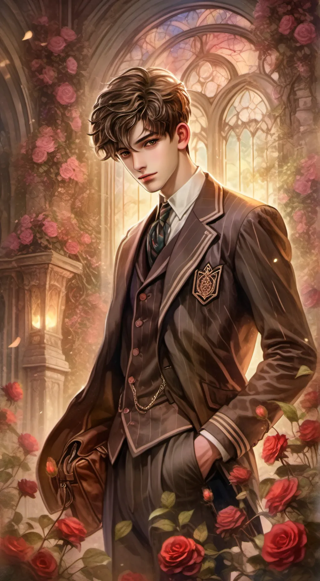 ai character: David  background