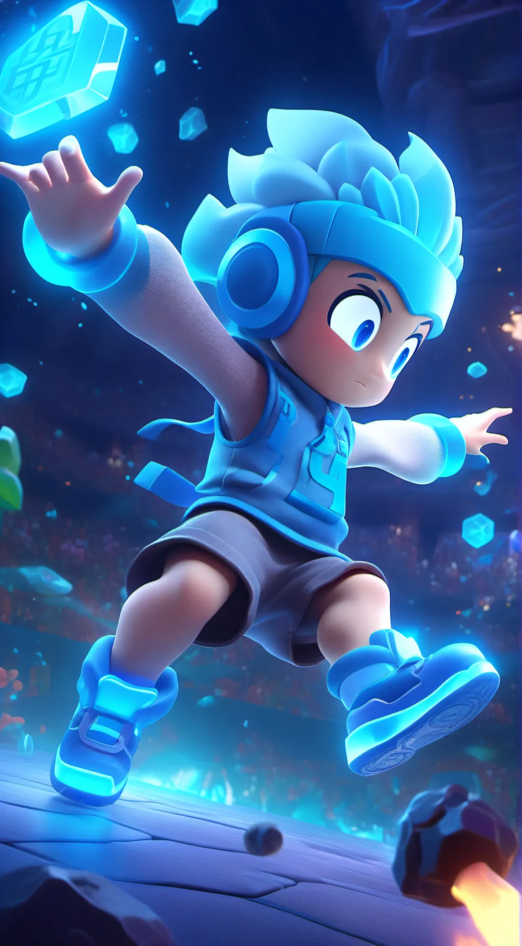 ai character: Zac background