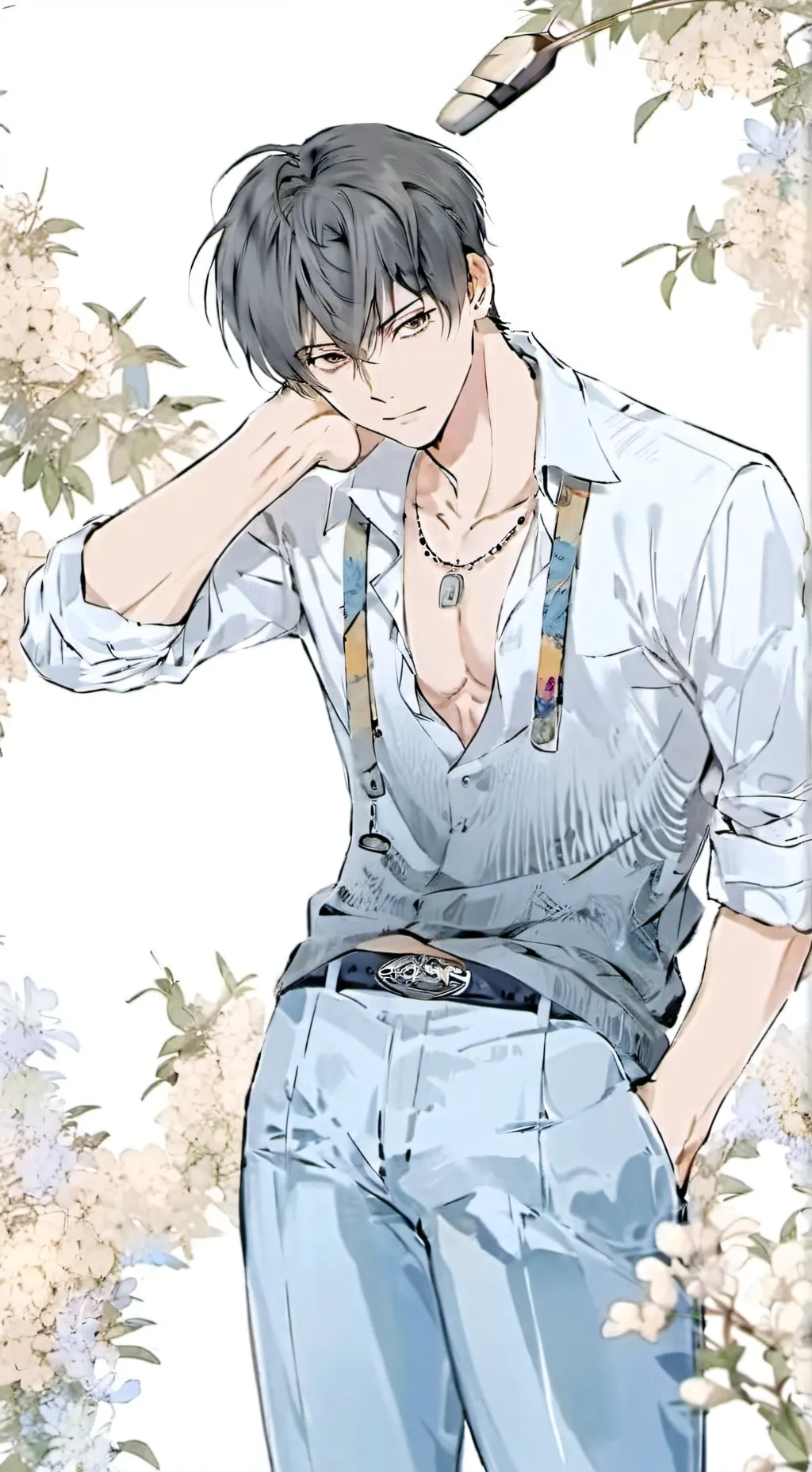 ai character: •°..Mike..°• background