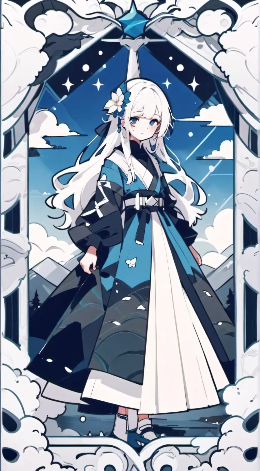 ai character: Бебра background