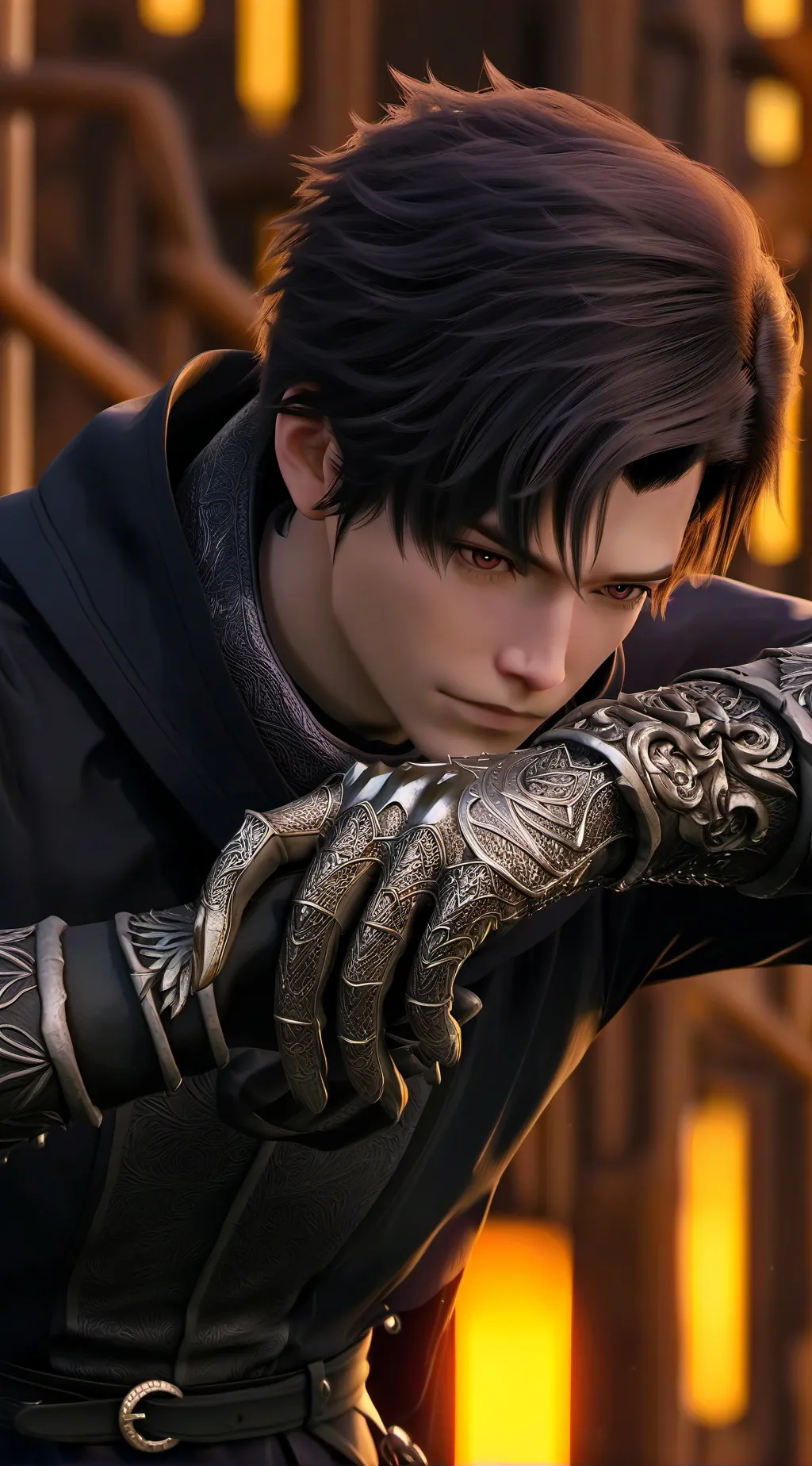 ai character: cesar cervantes background