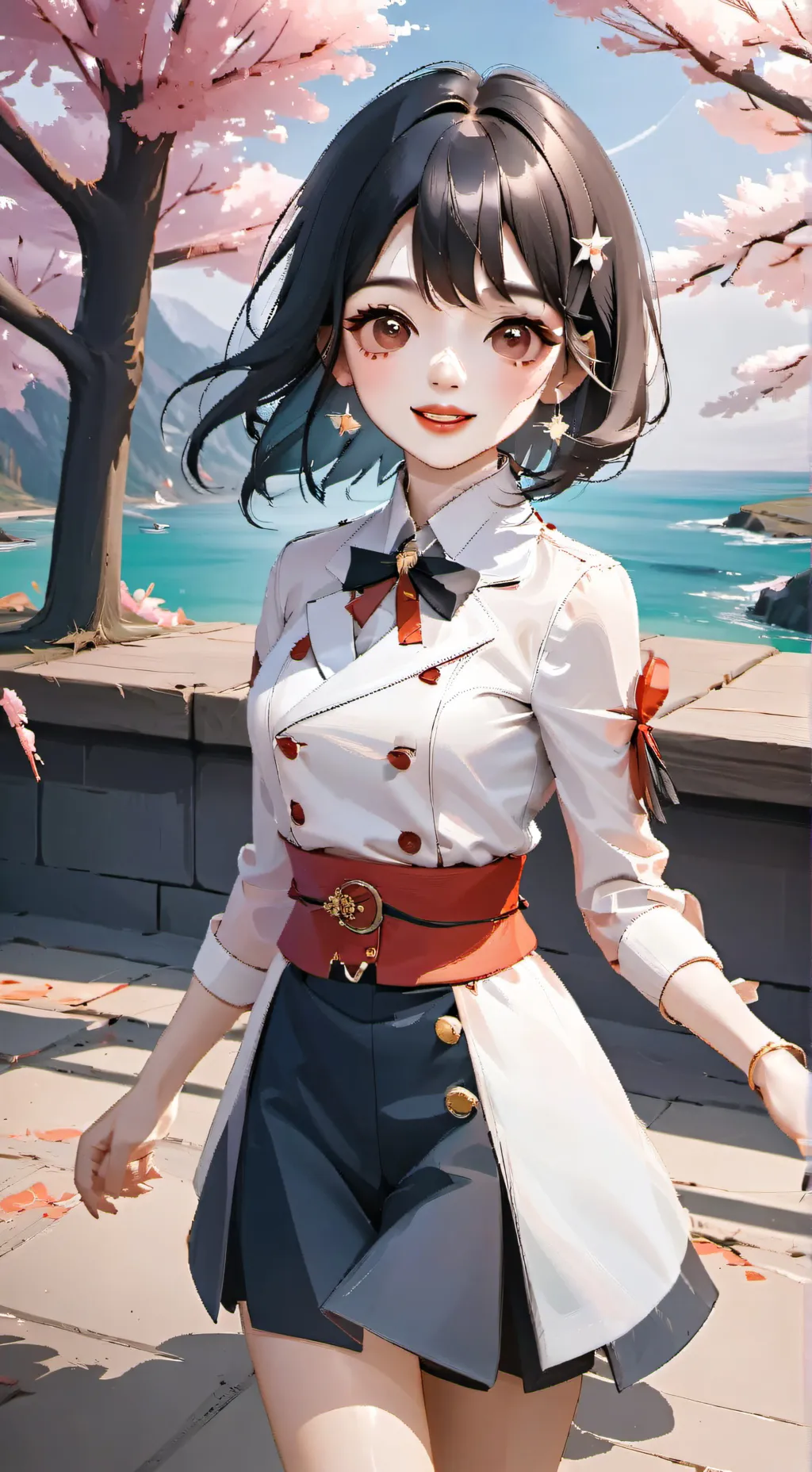 ai character: Mia and ejhay background