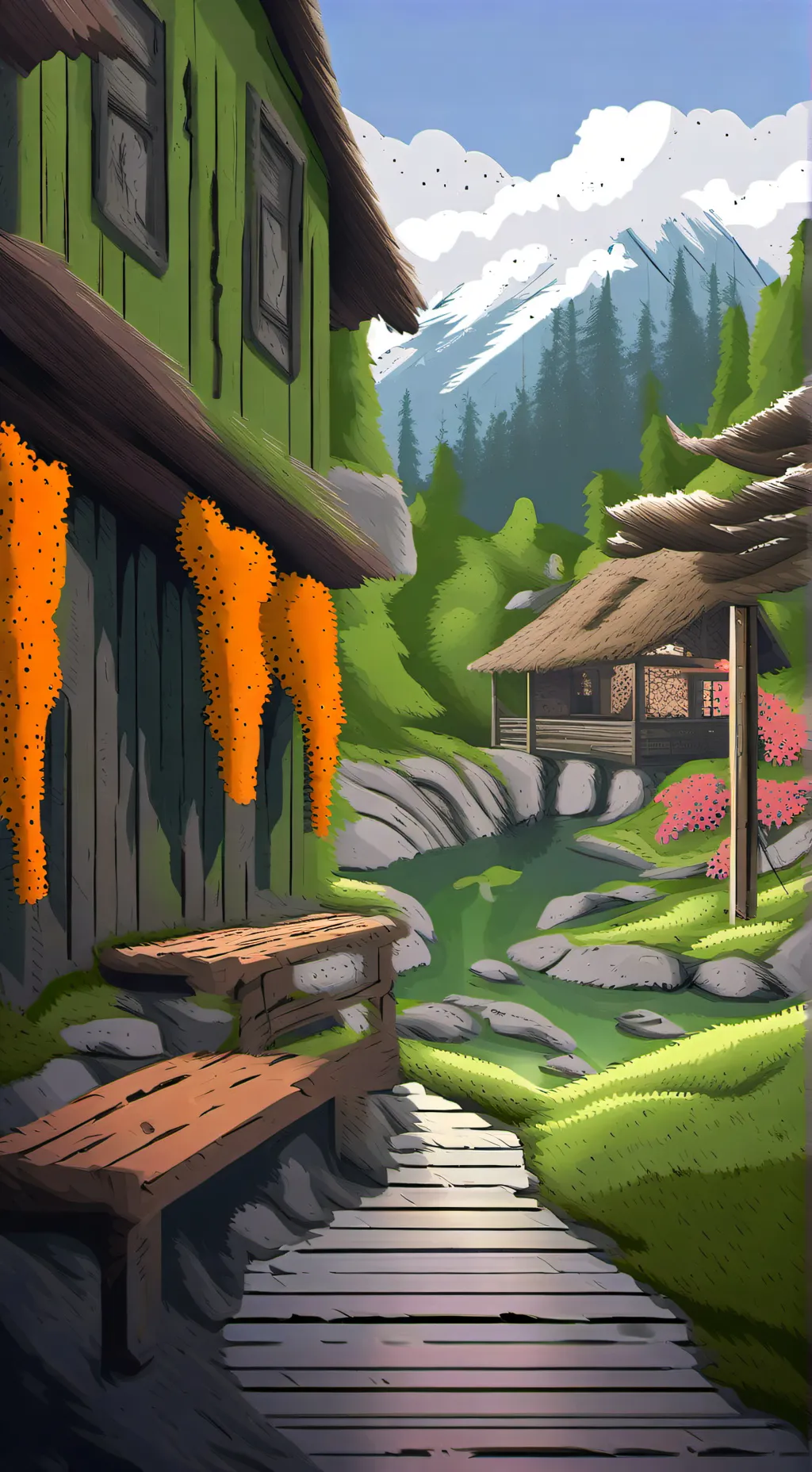 ai character: wild age background