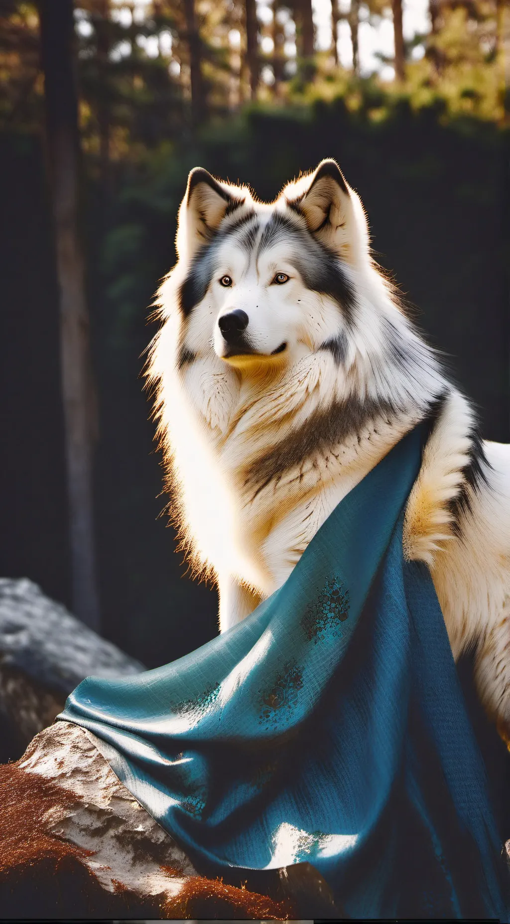 ai character: Skoxoonbadgwolfdee background