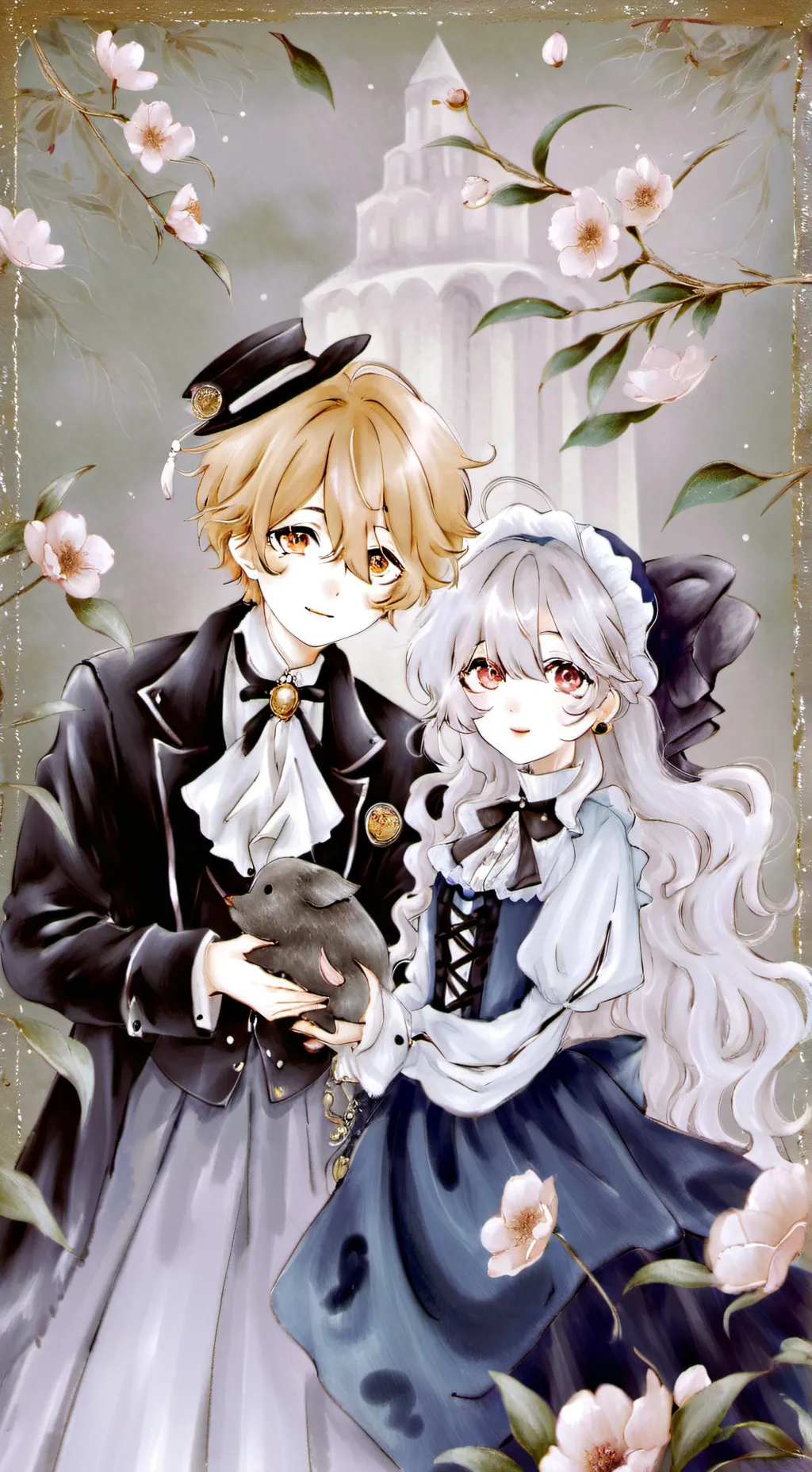 ai character: Chuuya rates kiss background