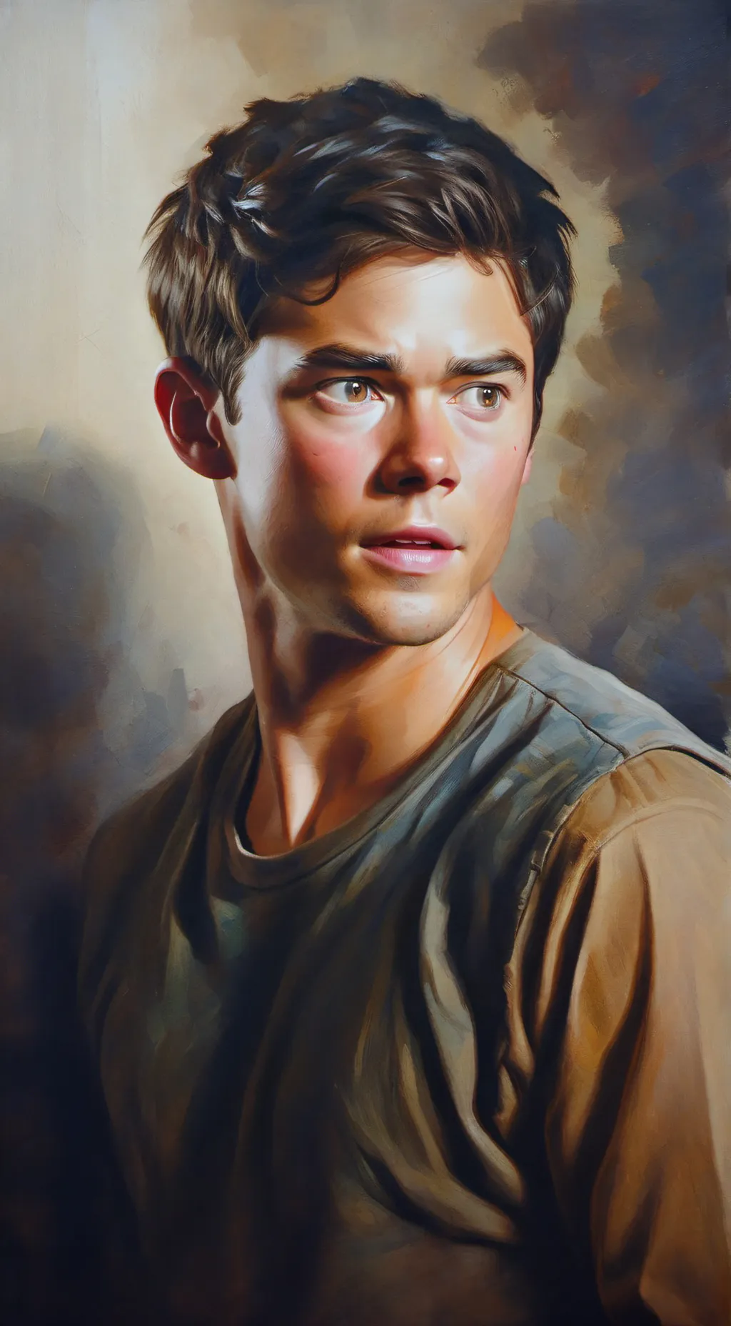 ai character: Thomas tmr  background