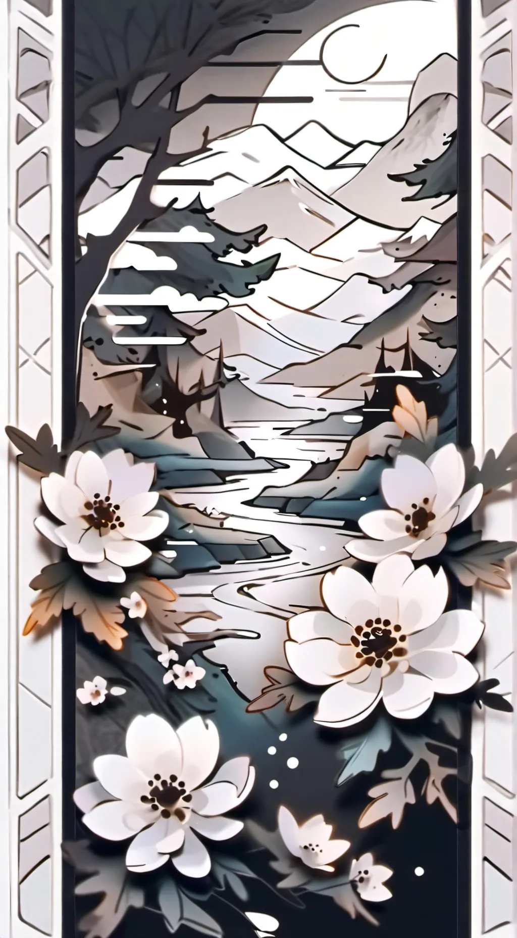 ai character: festa😎👍 background