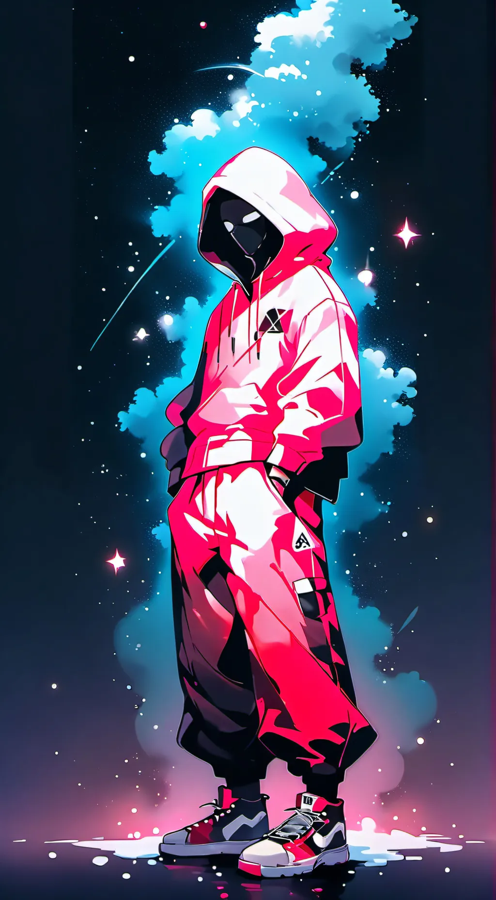 ai character: squid game 🦑🐙 background