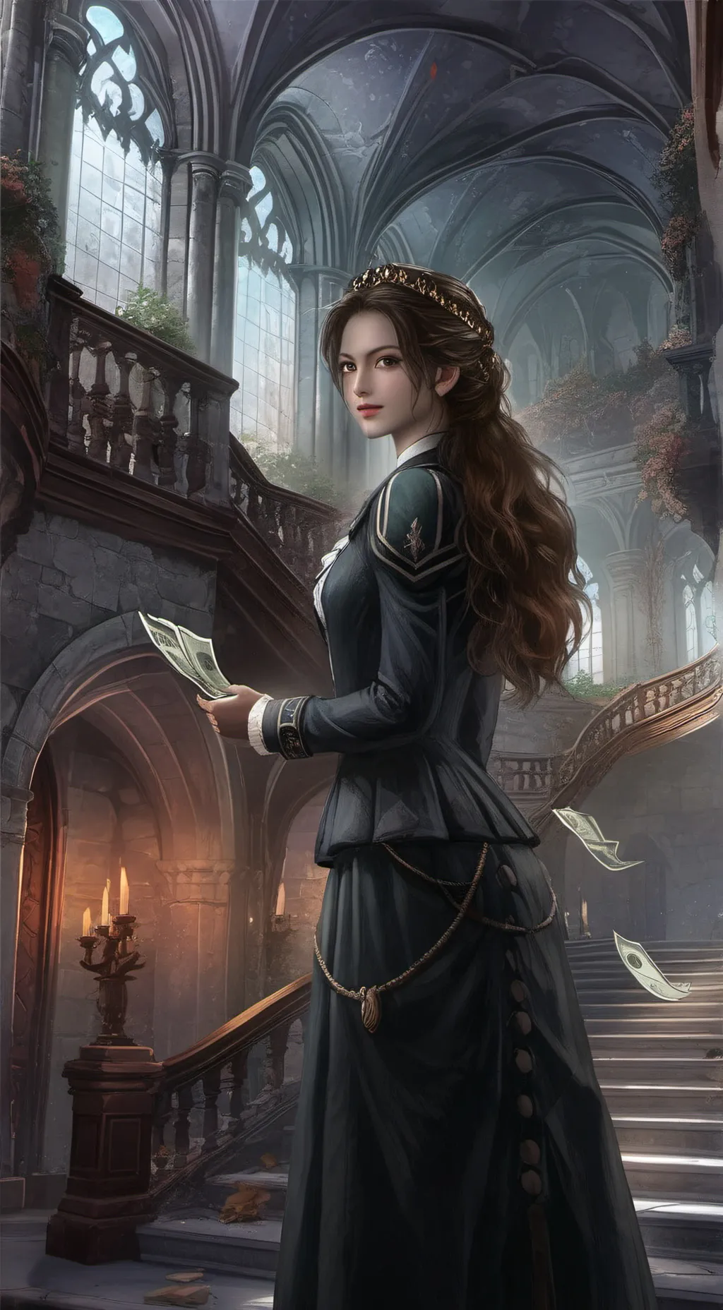 ai character: Ruby background