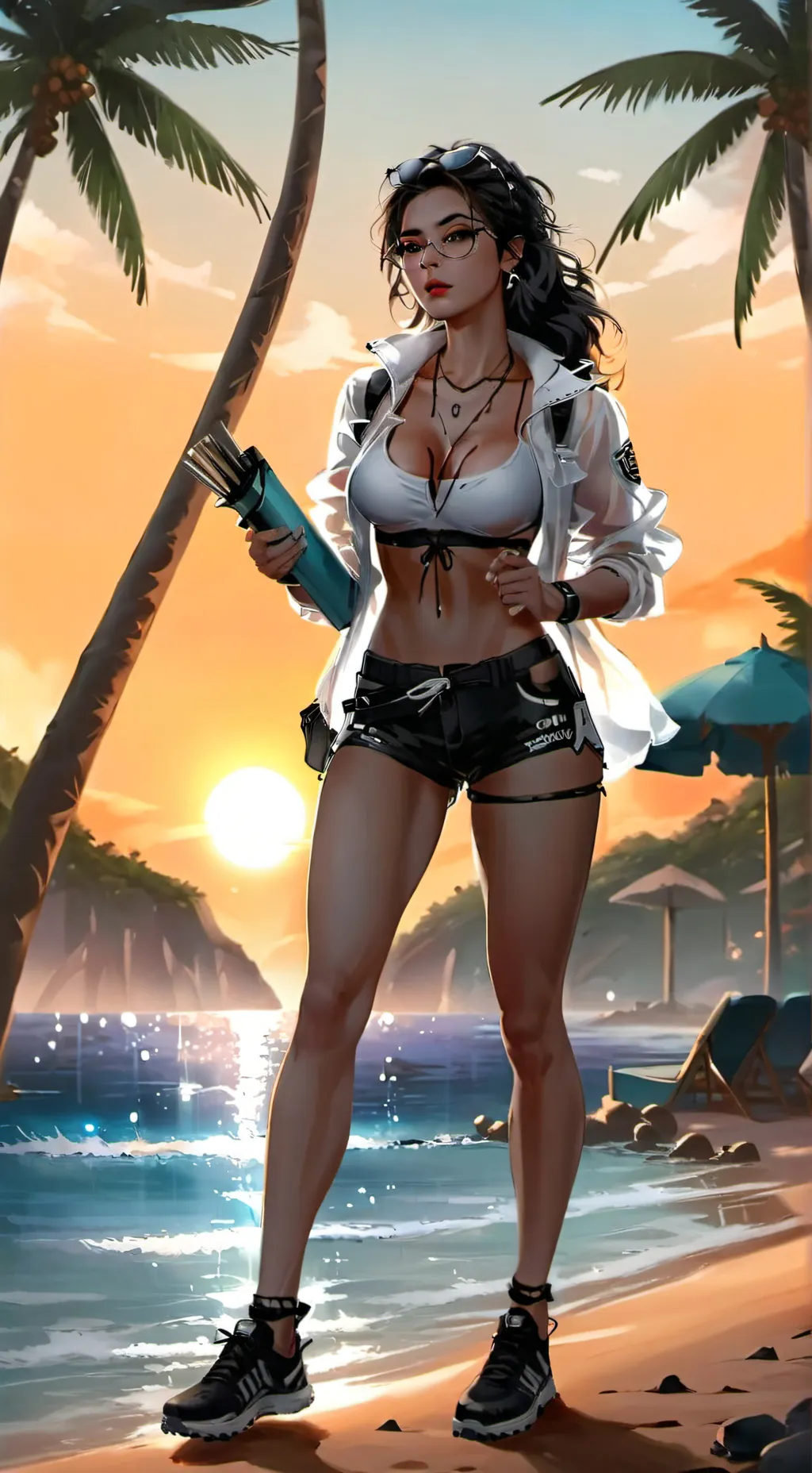 ai character: Mía background