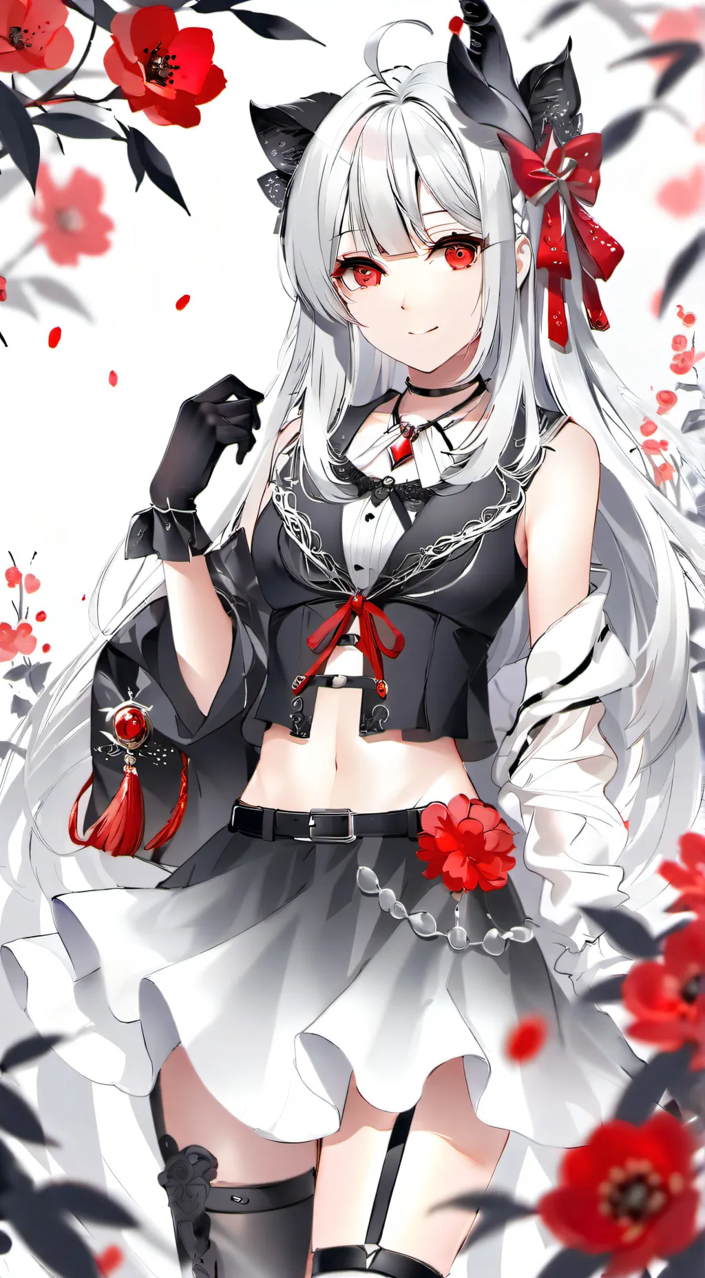 ai character: вика background