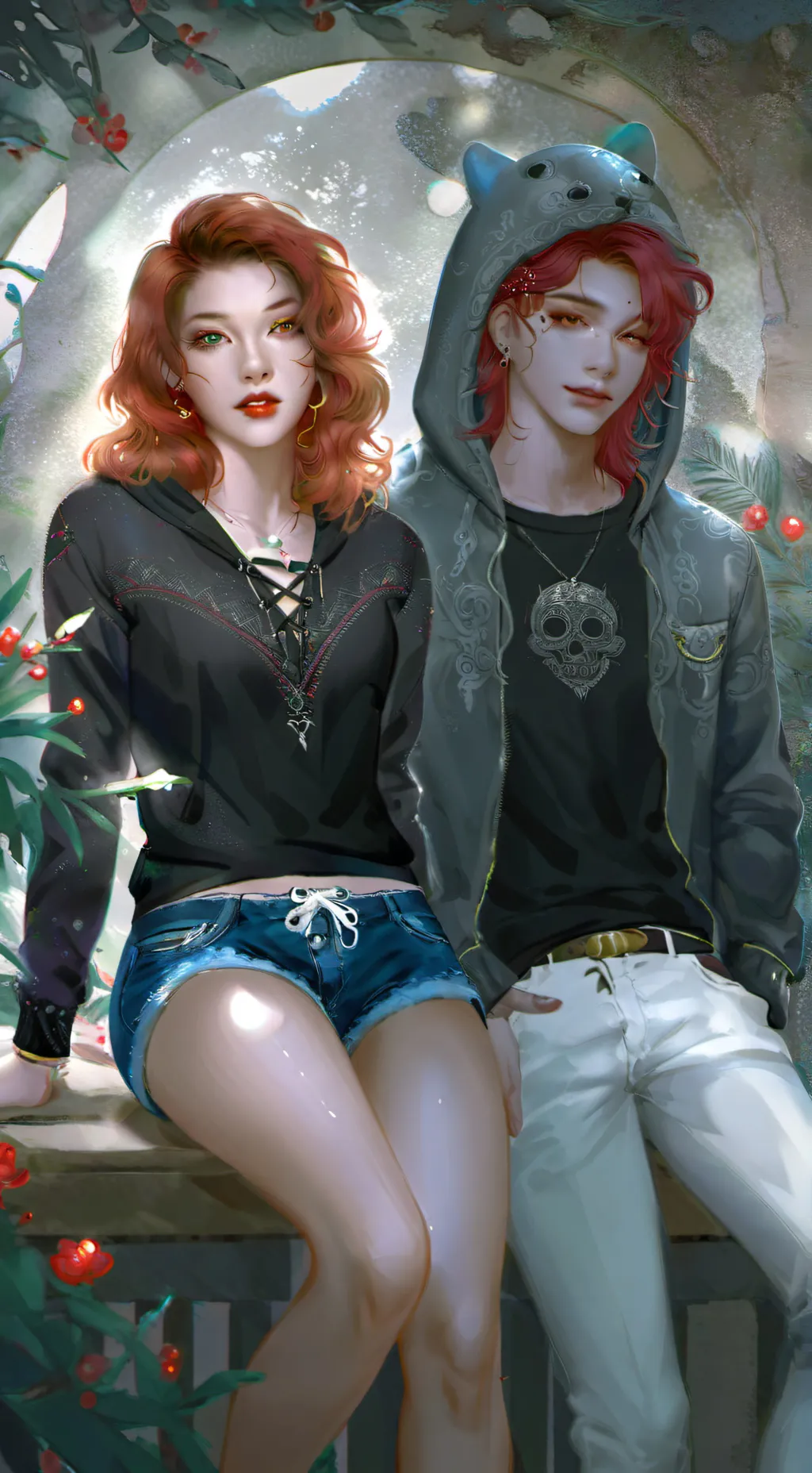 ai character: Stacy  background