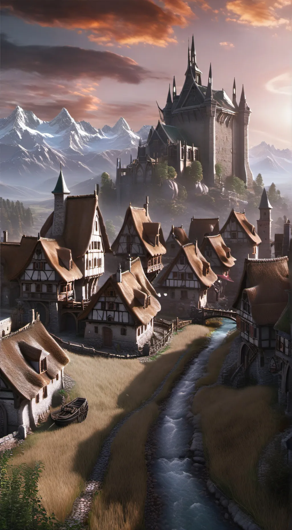 ai character: Kingdom RPG background