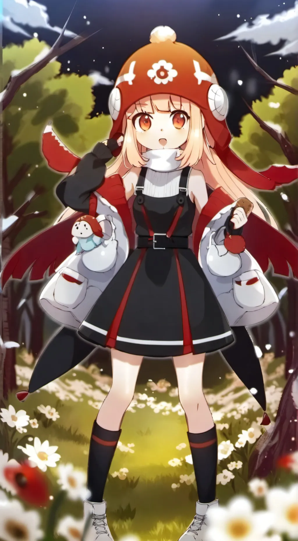 ai character: Pikachu  background