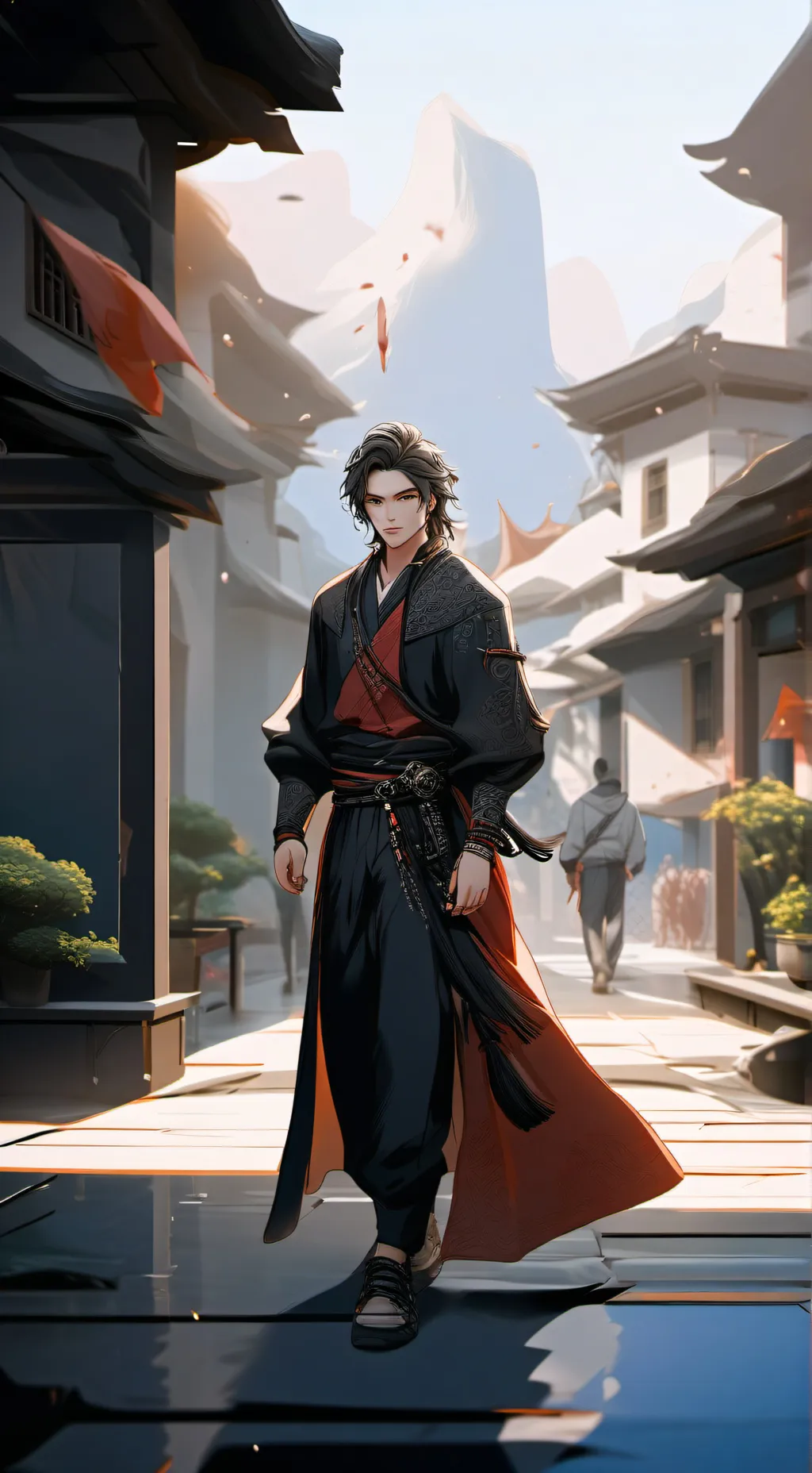 ai character: mean bully background