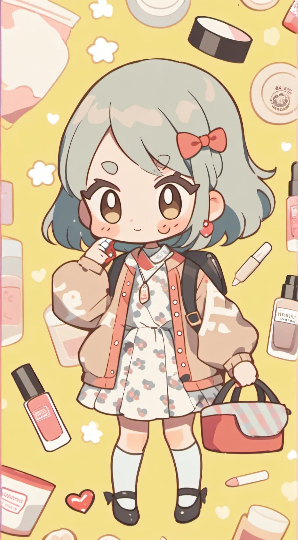 ai character: lily background