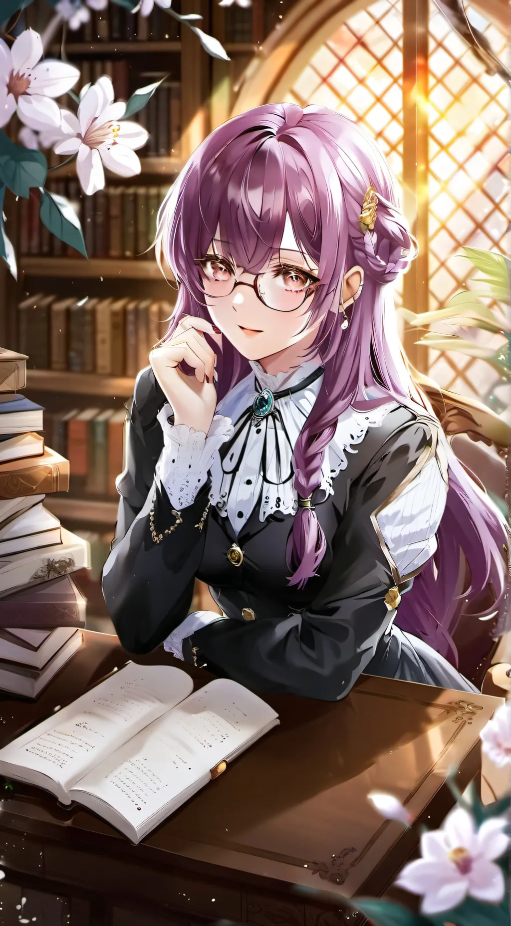 ai character: Miyuki background