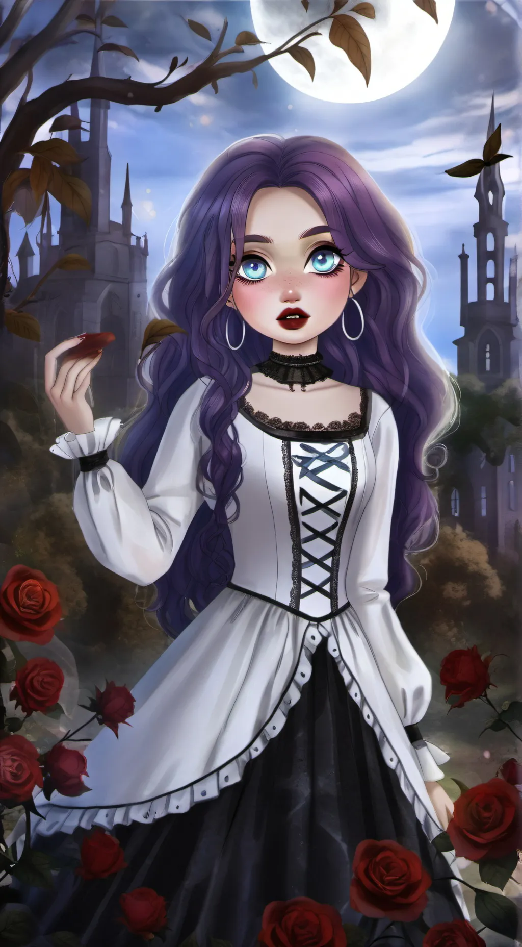 ai character: GF death:( background