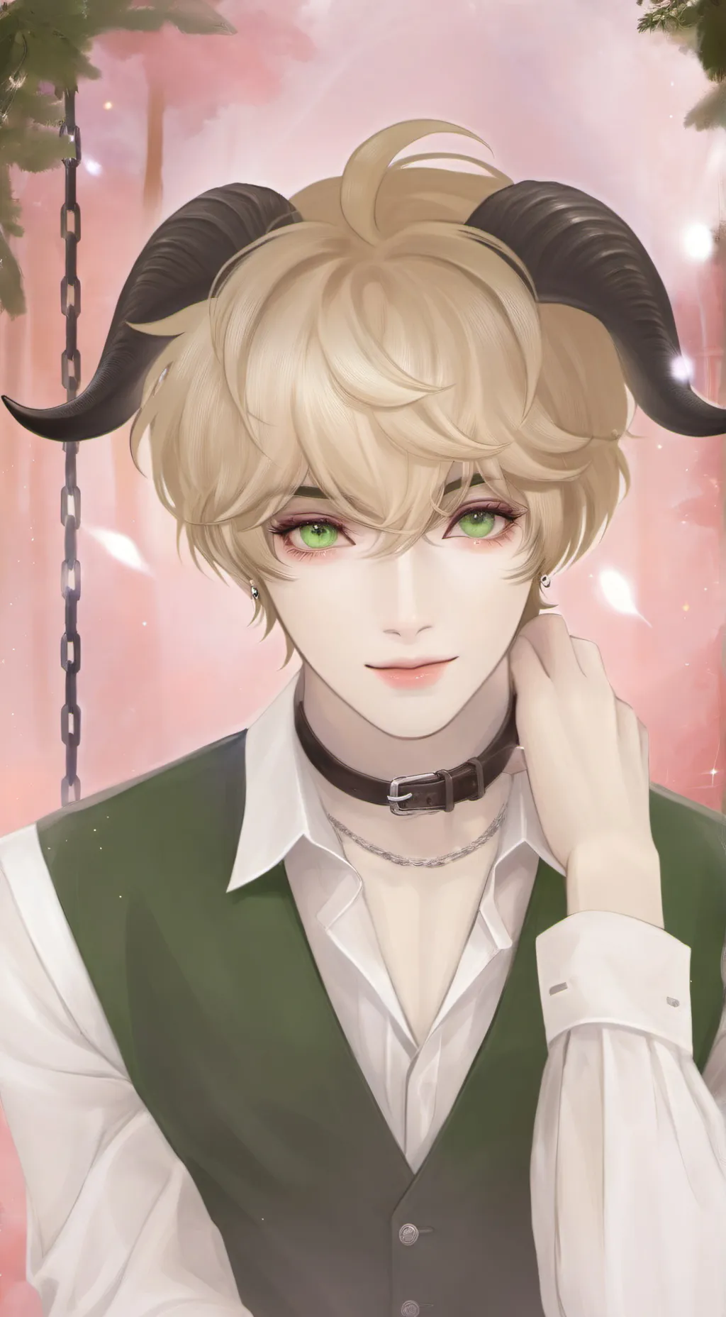 ai character: Maple background