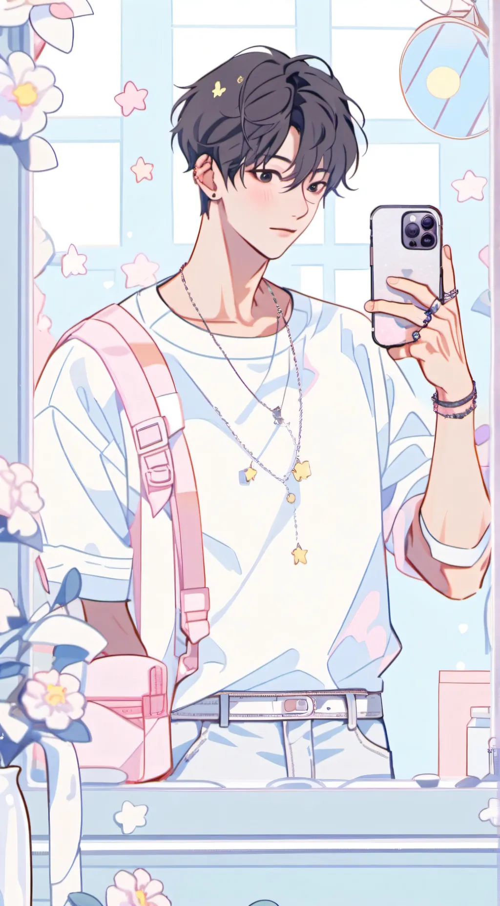 ai character: ENHYPEN background