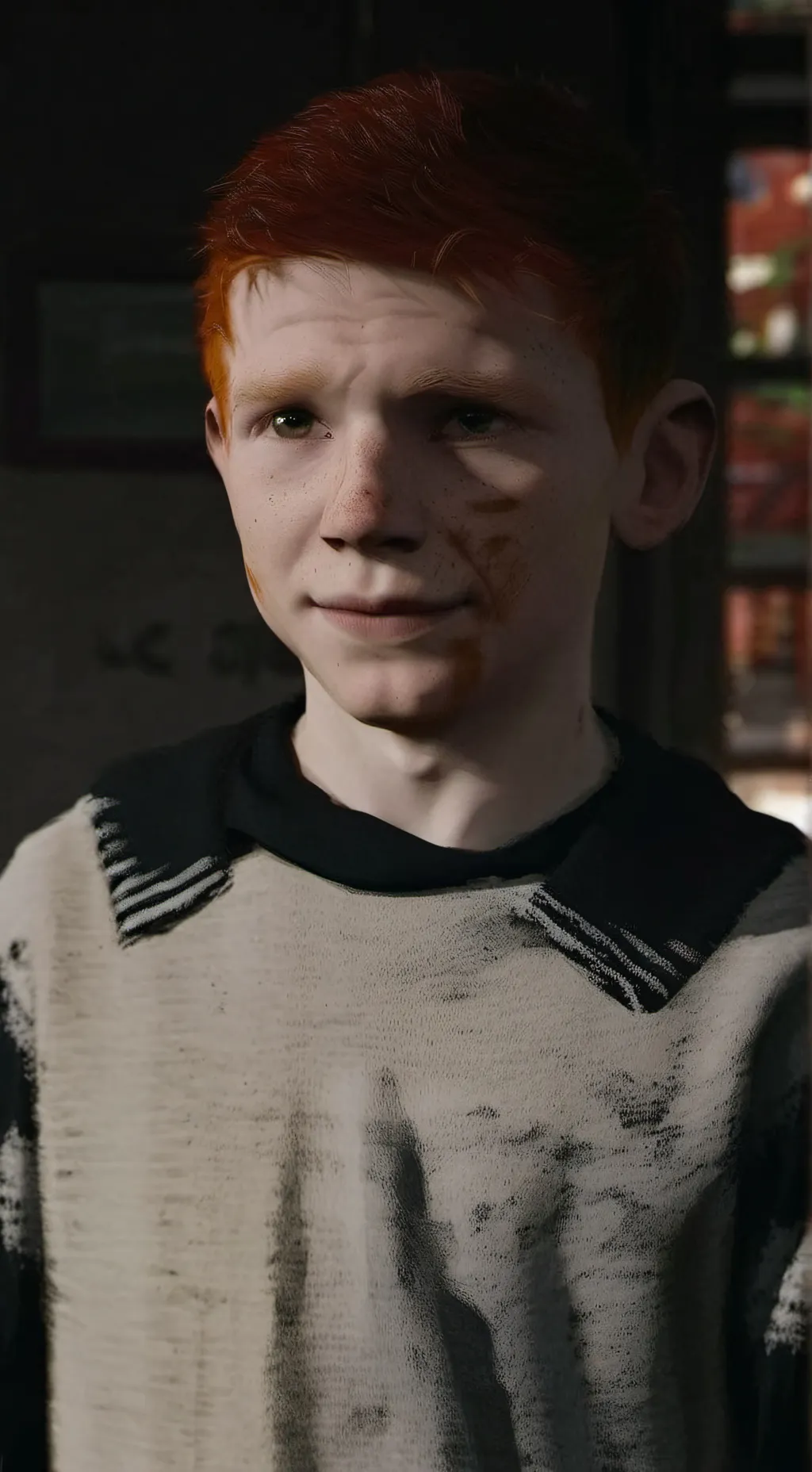 ai character: ugly kid cameron background