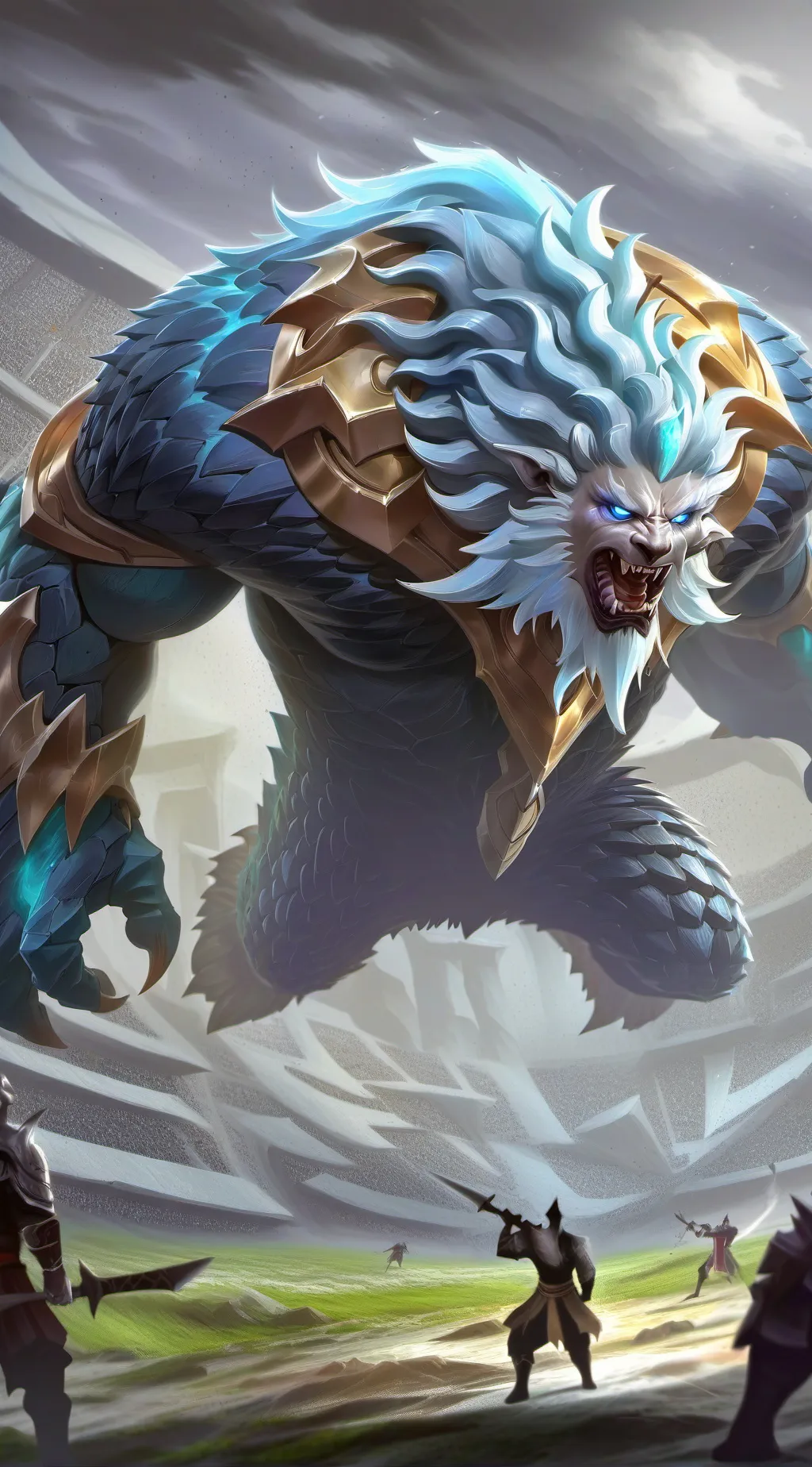 ai character: the ash lands background