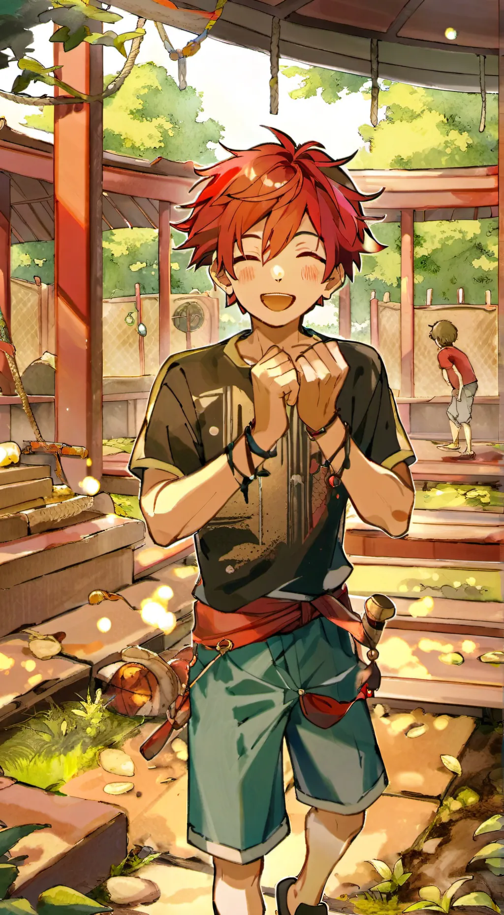 ai character: Zack background